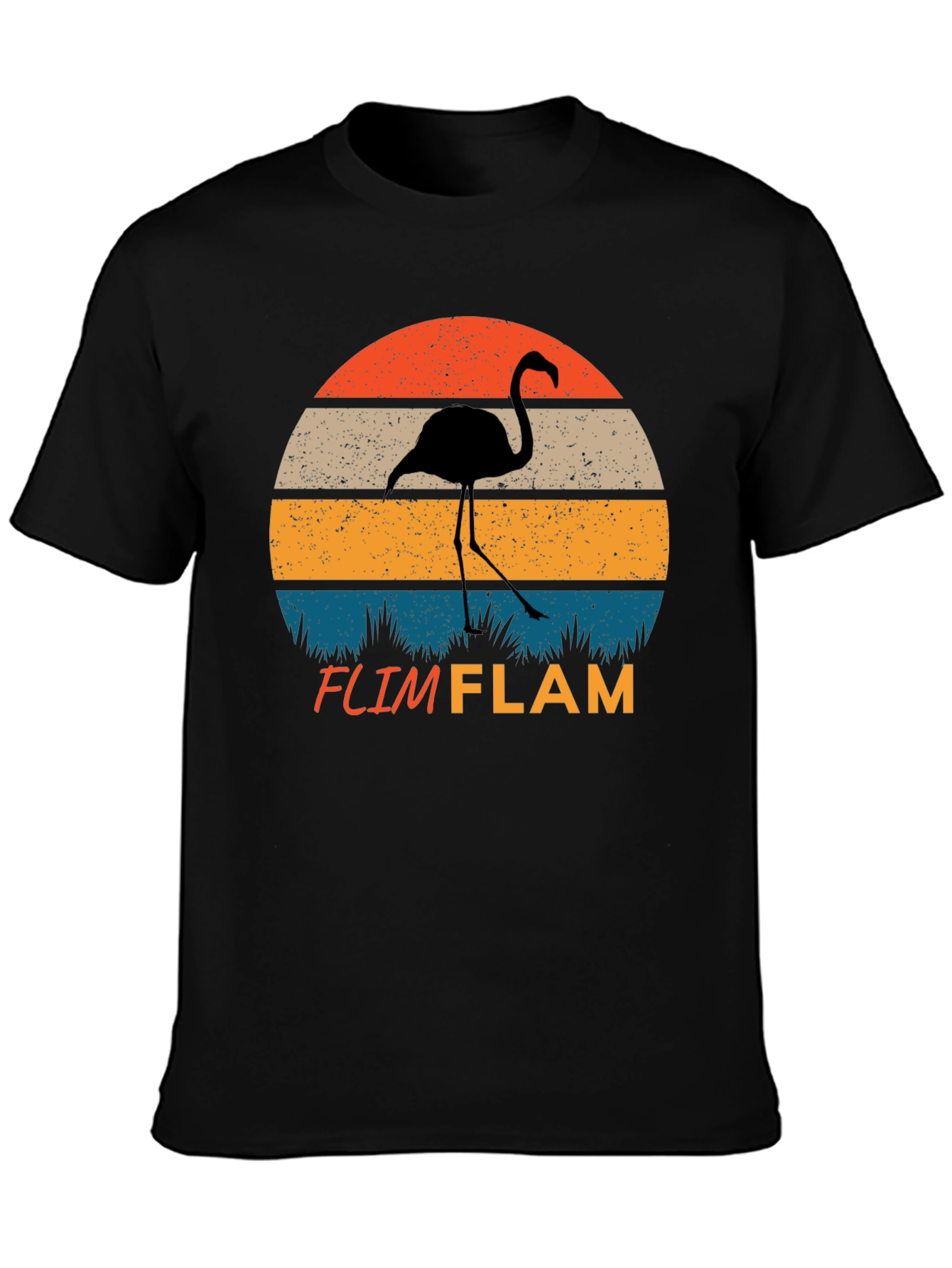 Retro Flamingo Graphic Tee