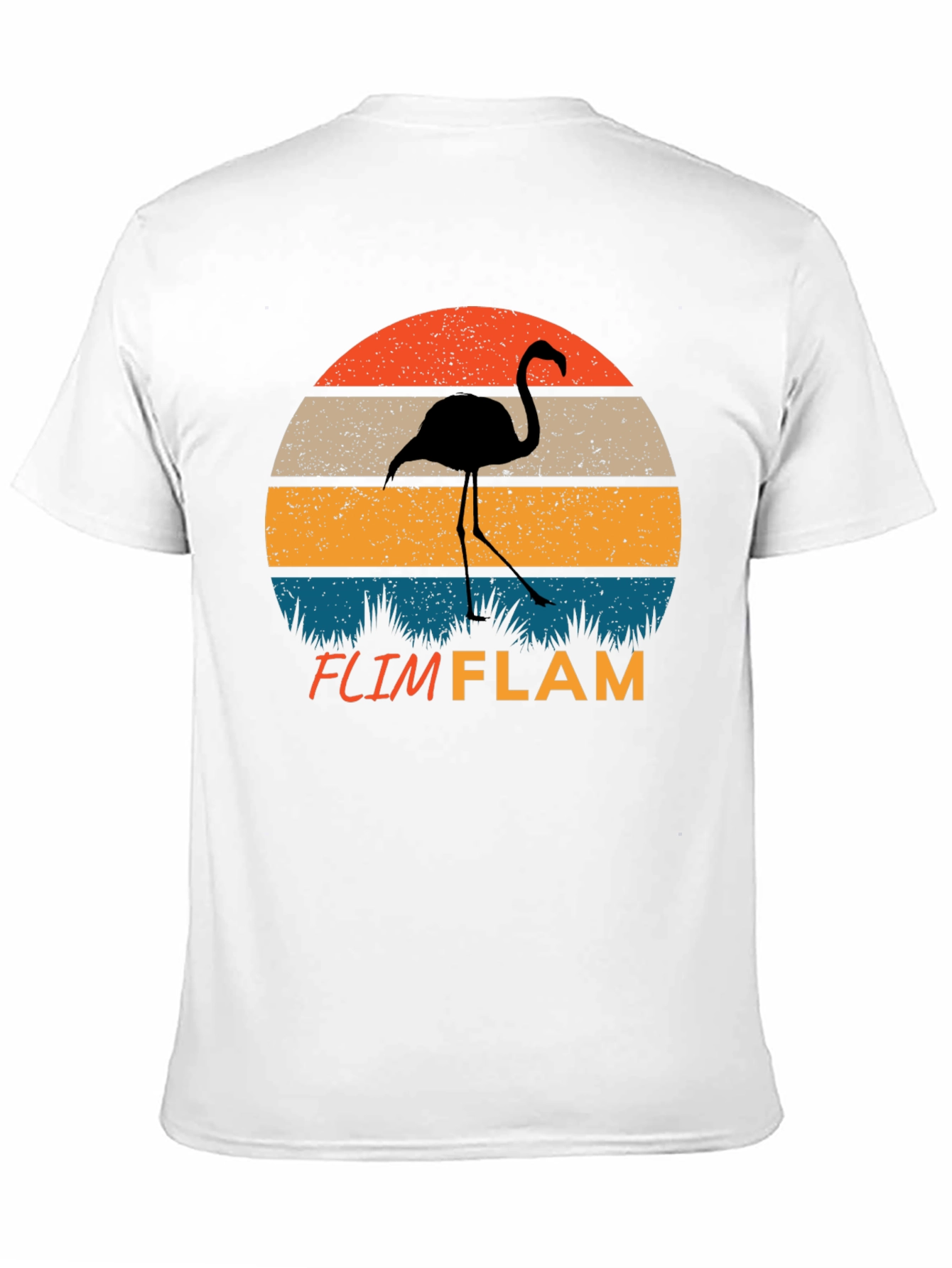 Retro Flamingo Graphic Tee