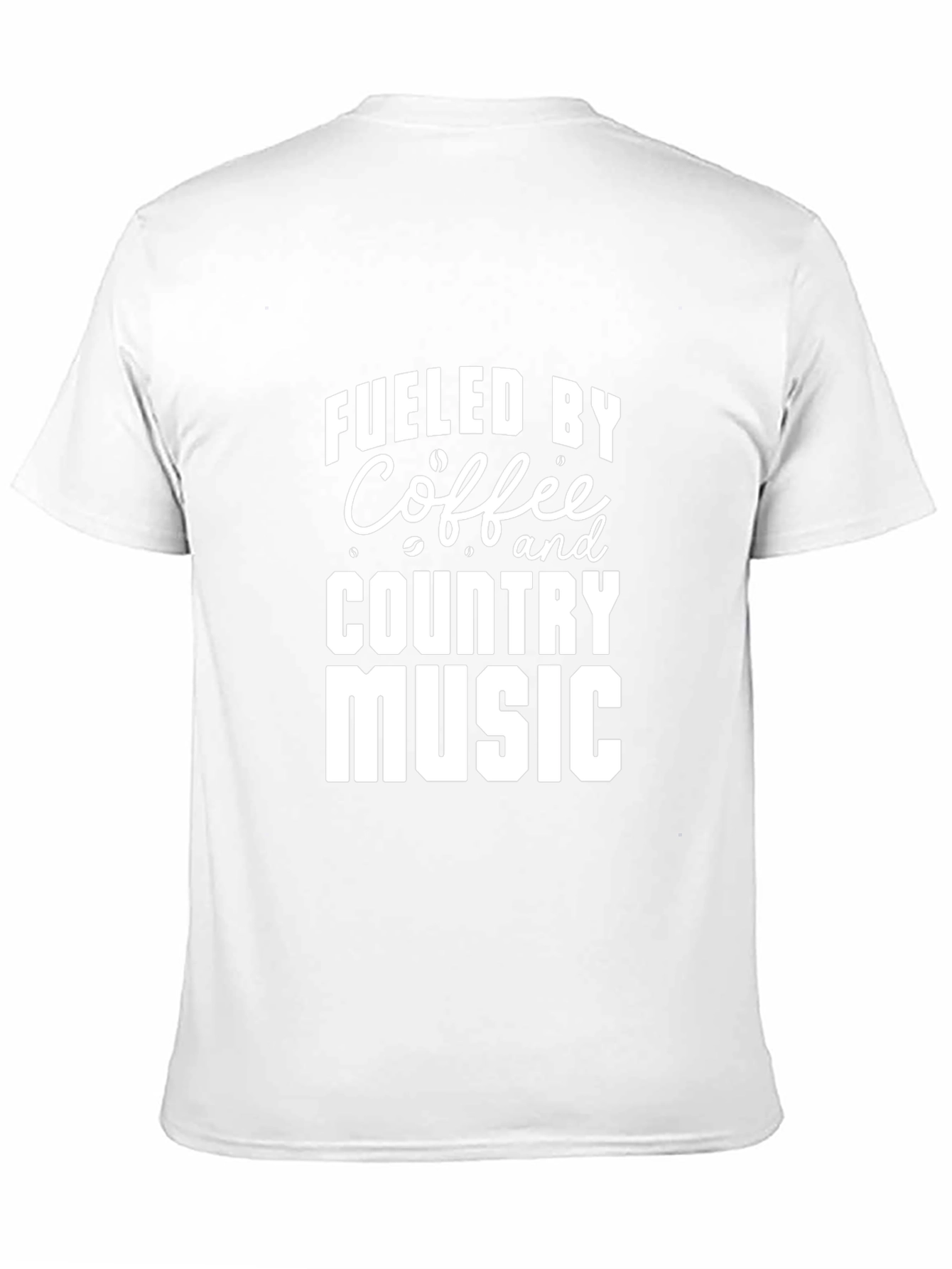 Fueled by Coffee and Country Music Graphic T-Shirt