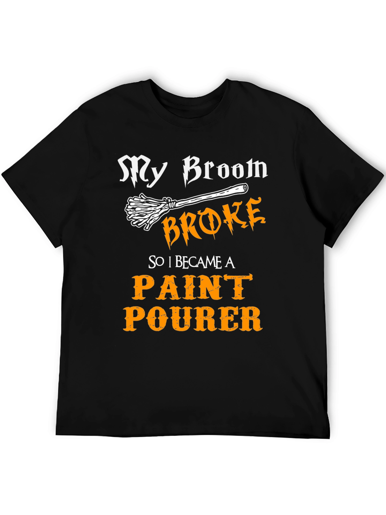 Funny Halloween Paint Pourer T-Shirt