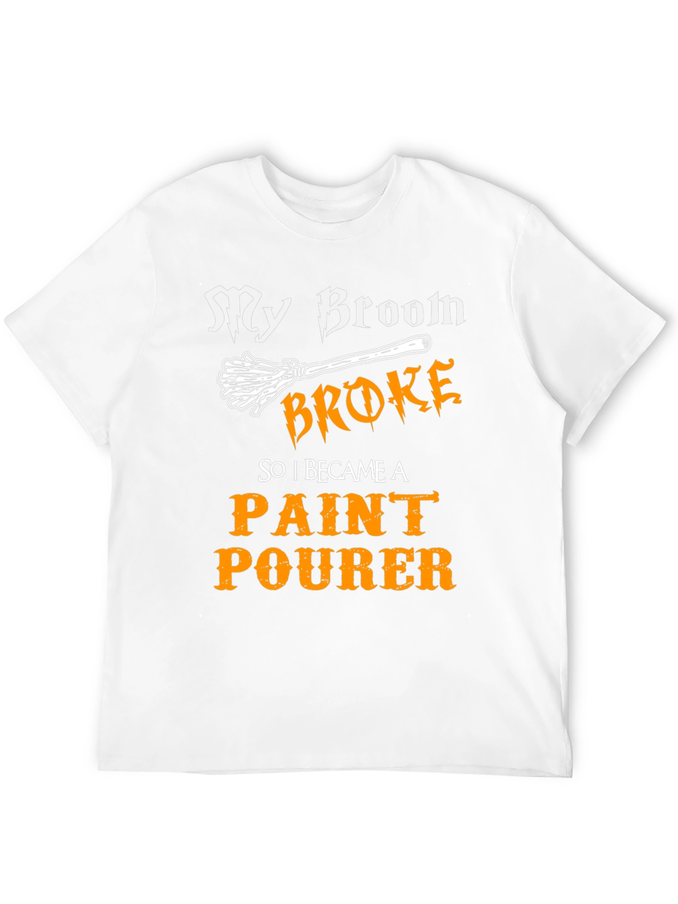 Funny Halloween Paint Pourer T-Shirt