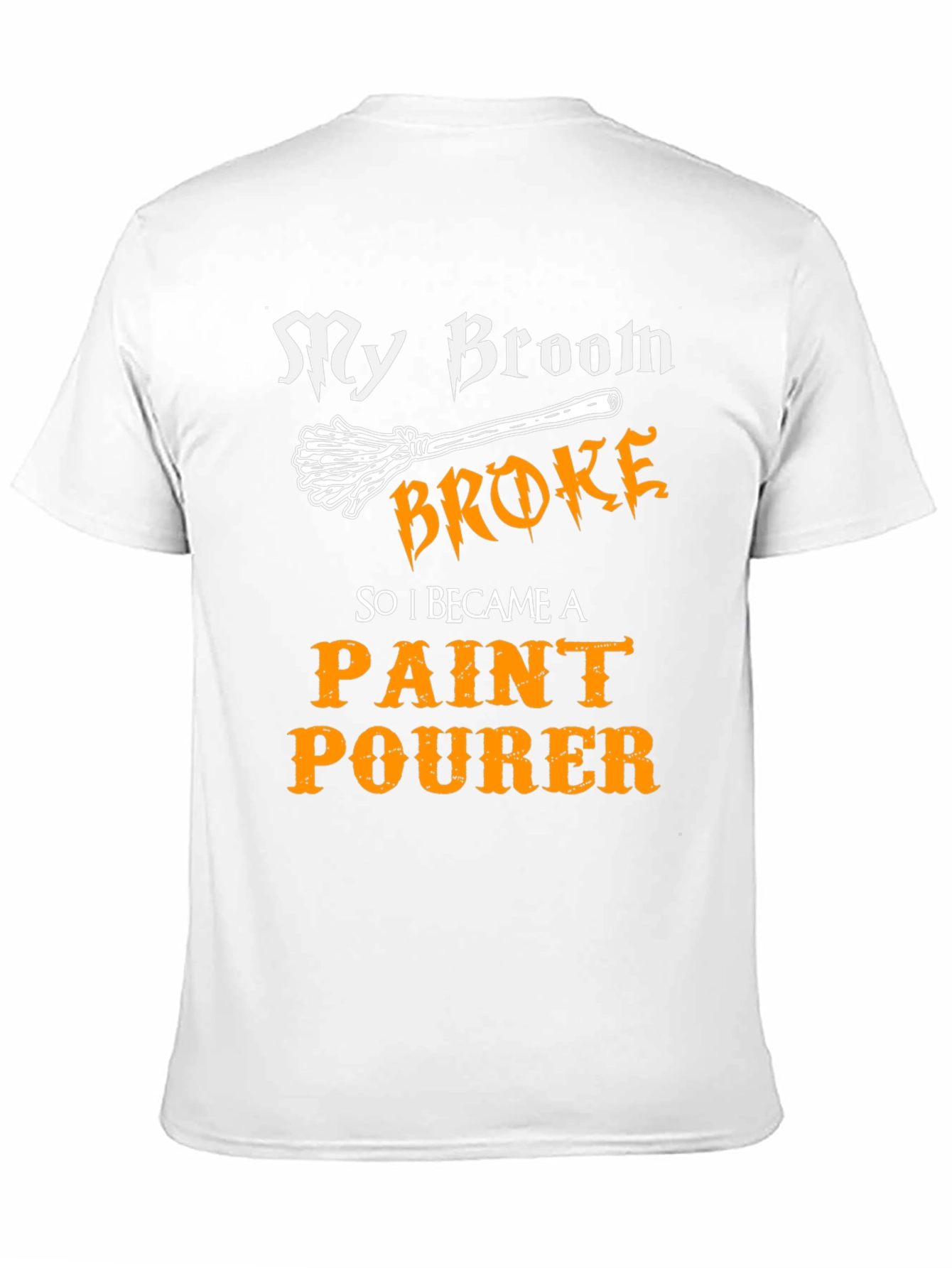 Funny Halloween Paint Pourer T-Shirt