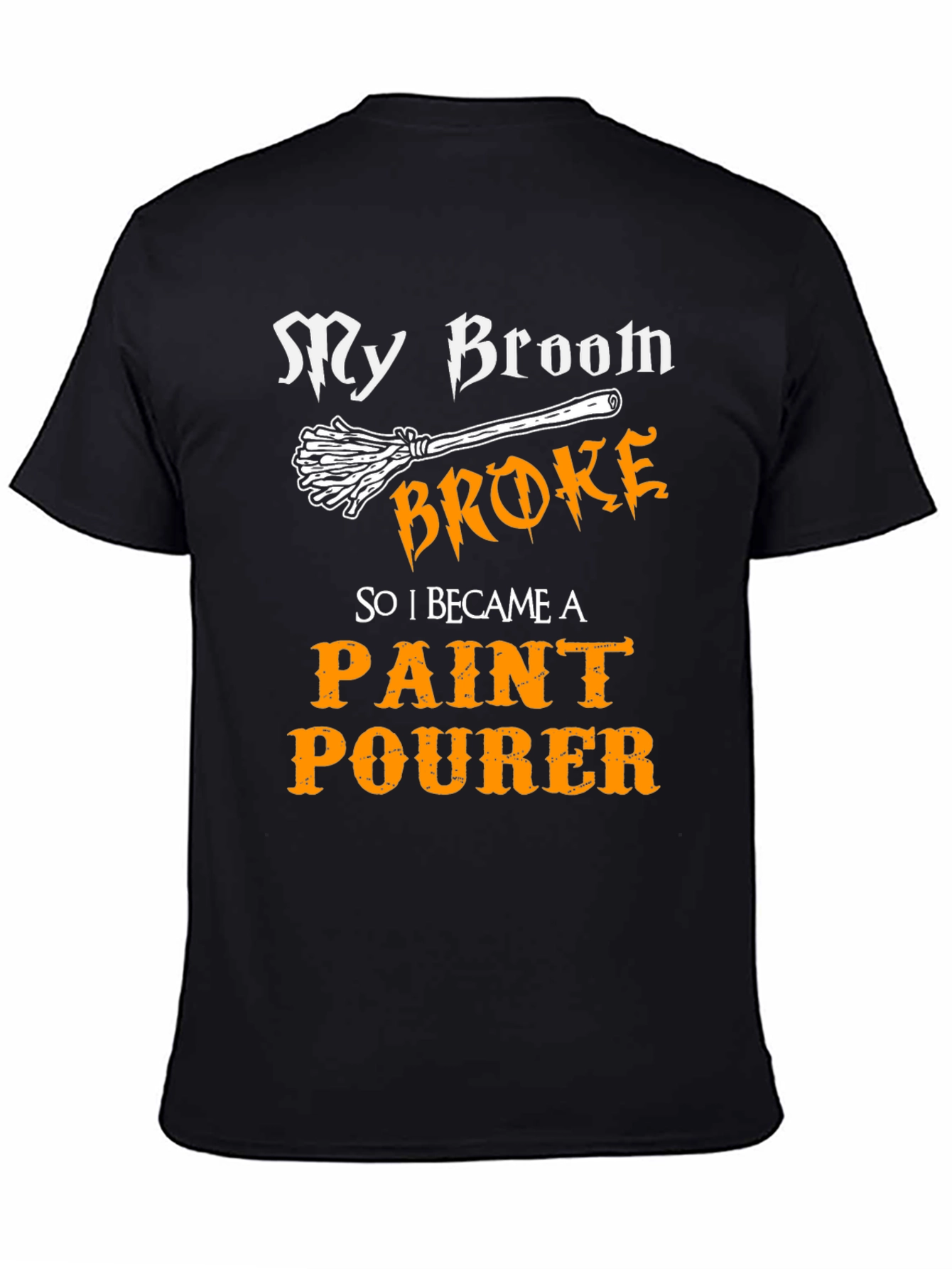 Funny Halloween Paint Pourer T-Shirt