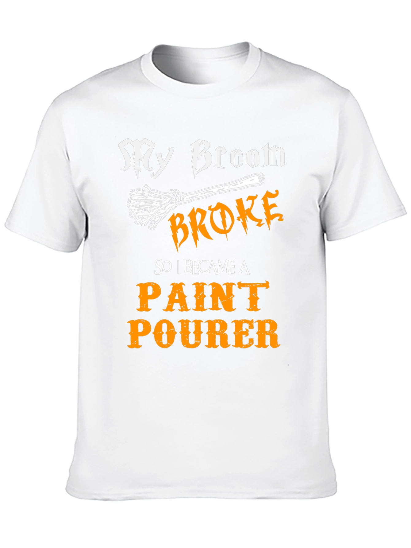 Funny Halloween Paint Pourer T-Shirt