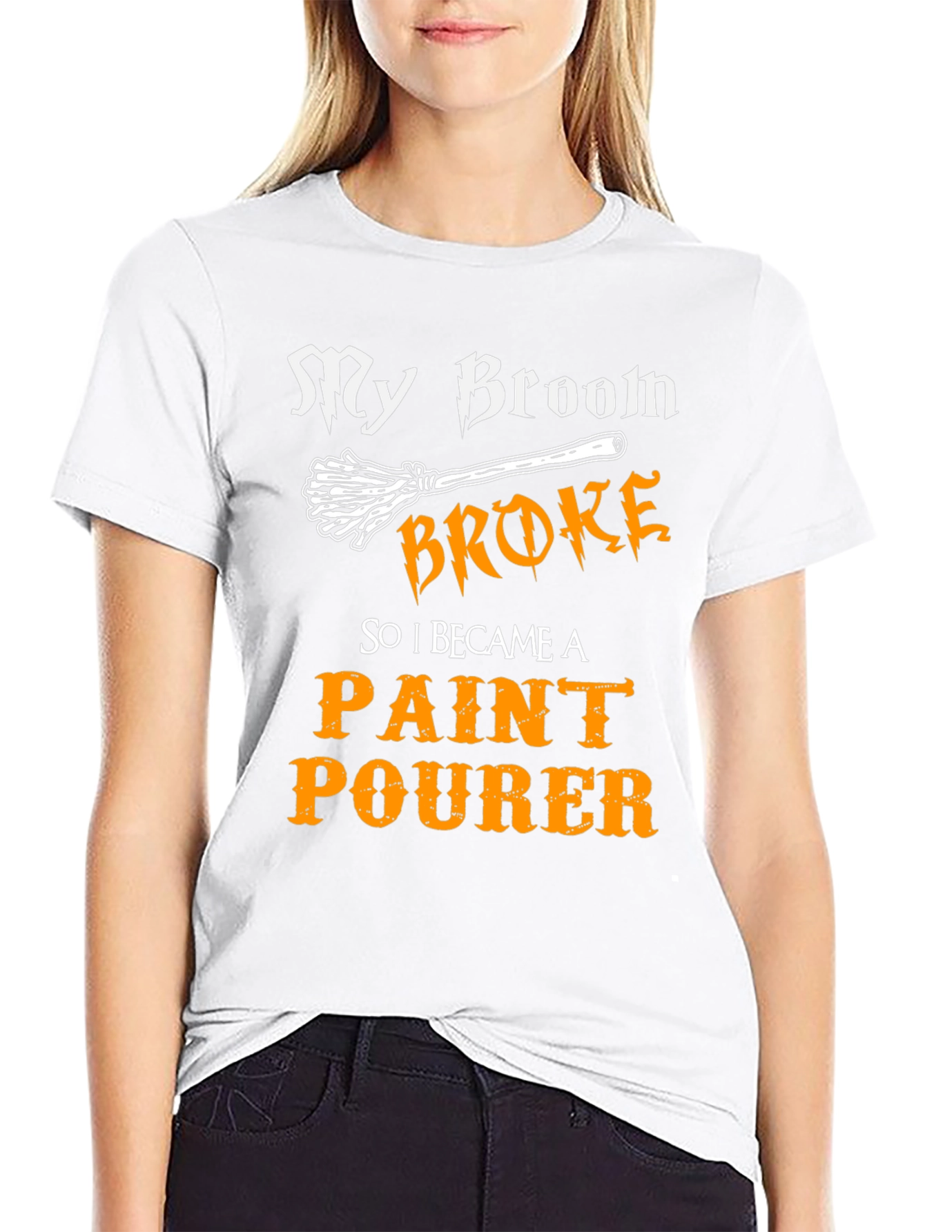 Funny Halloween Paint Pourer T-Shirt