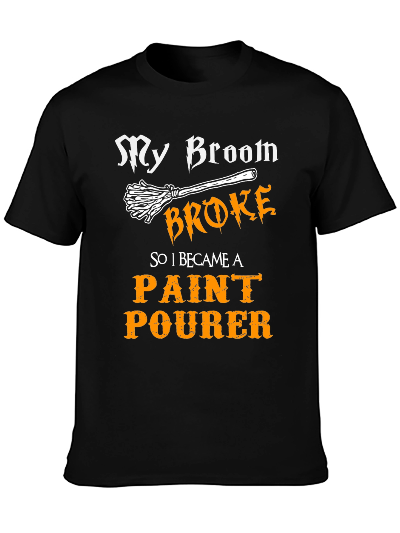 Funny Halloween Paint Pourer T-Shirt