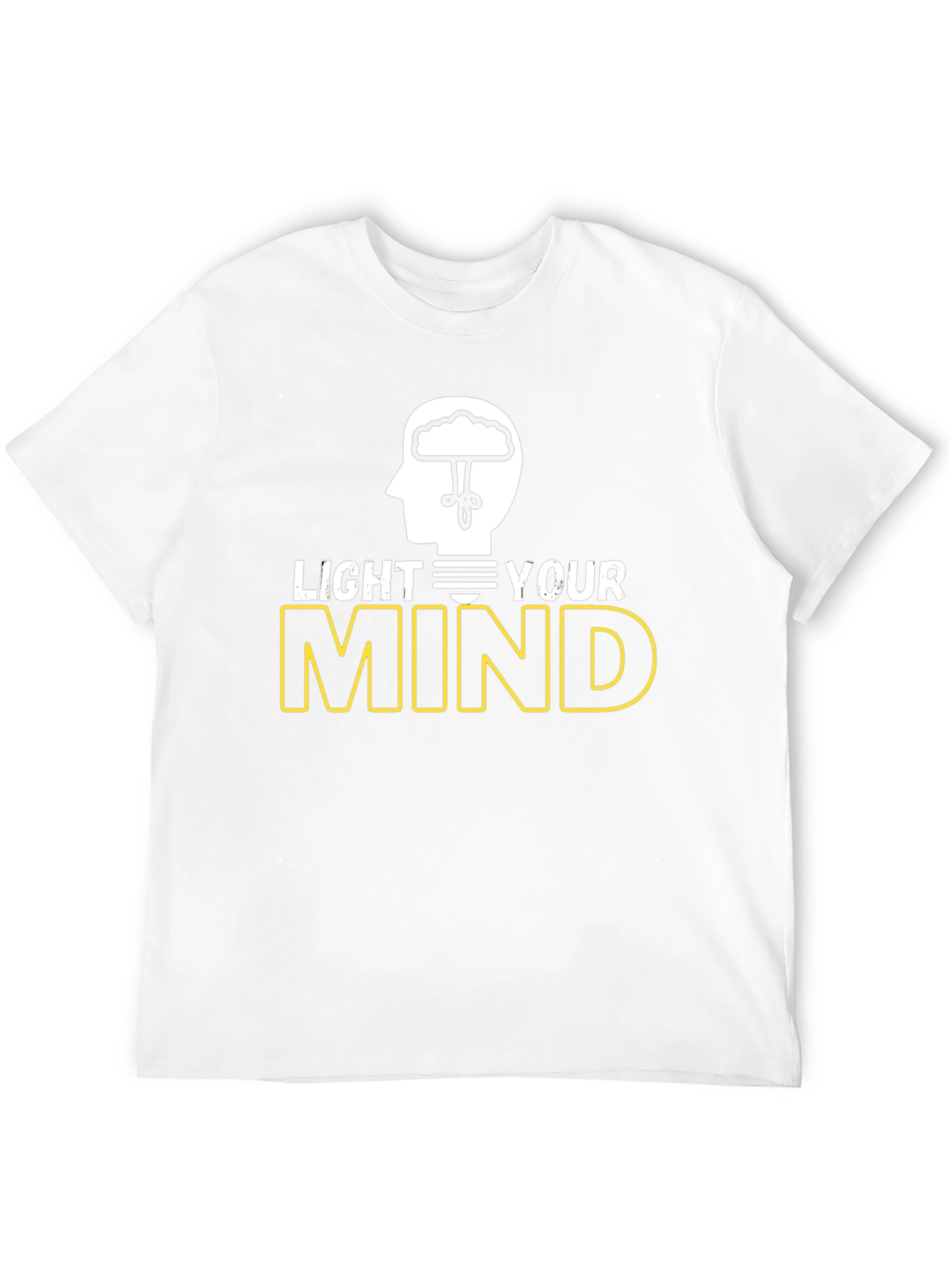 Light Your Mind Graphic T-Shirt - Black