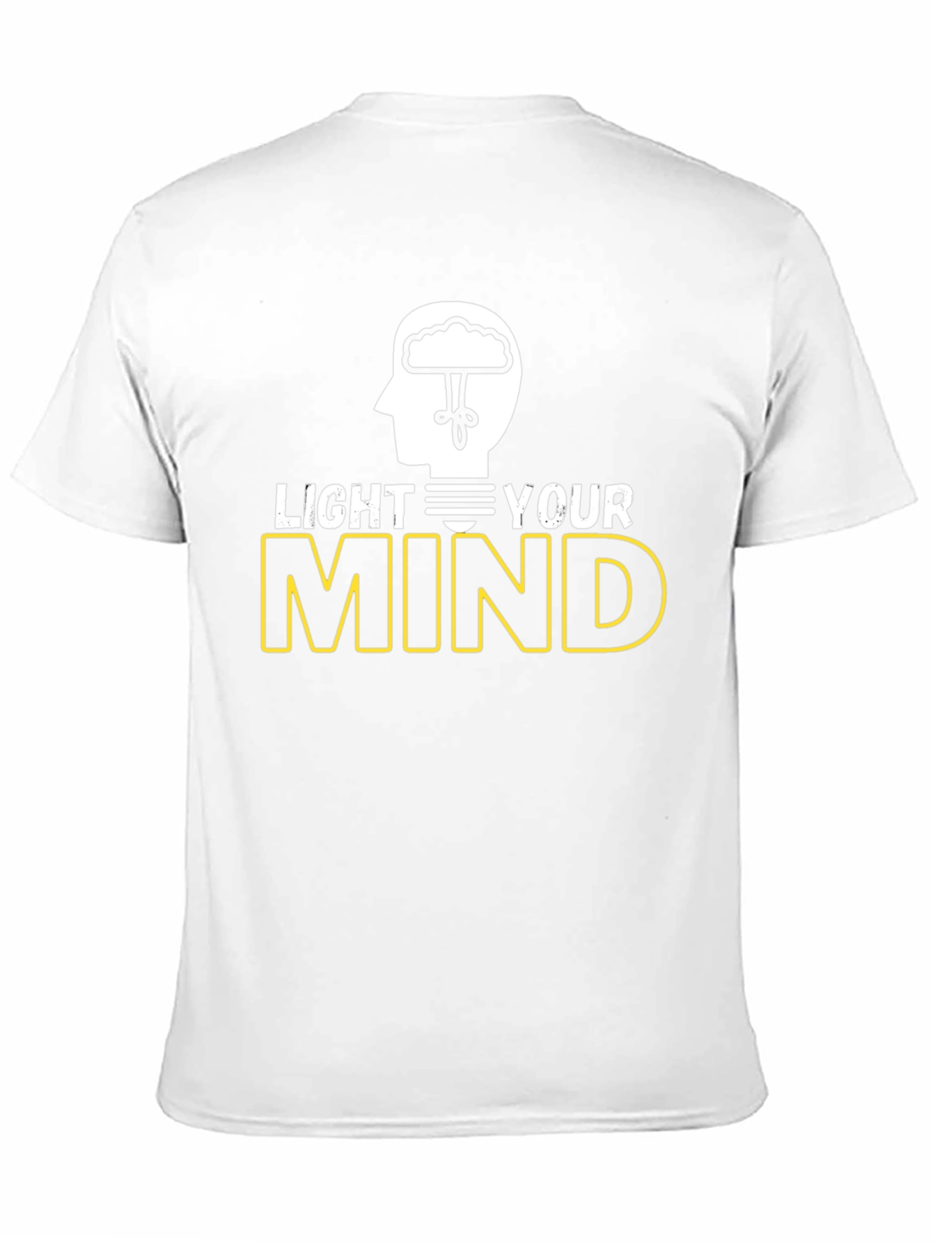 Light Your Mind Graphic T-Shirt - Black