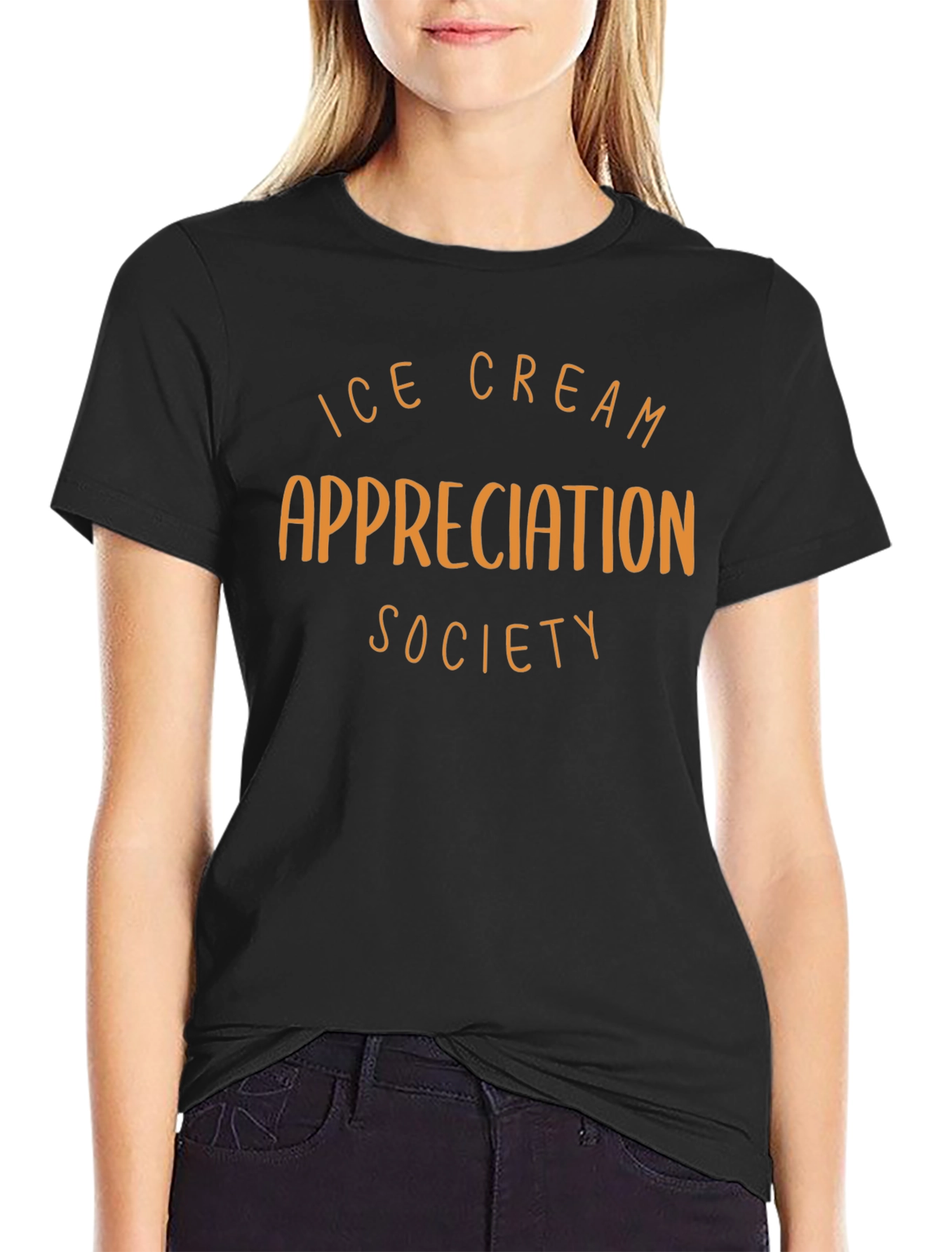 Ice Cream Appreciation Society Graphic T-Shirt
