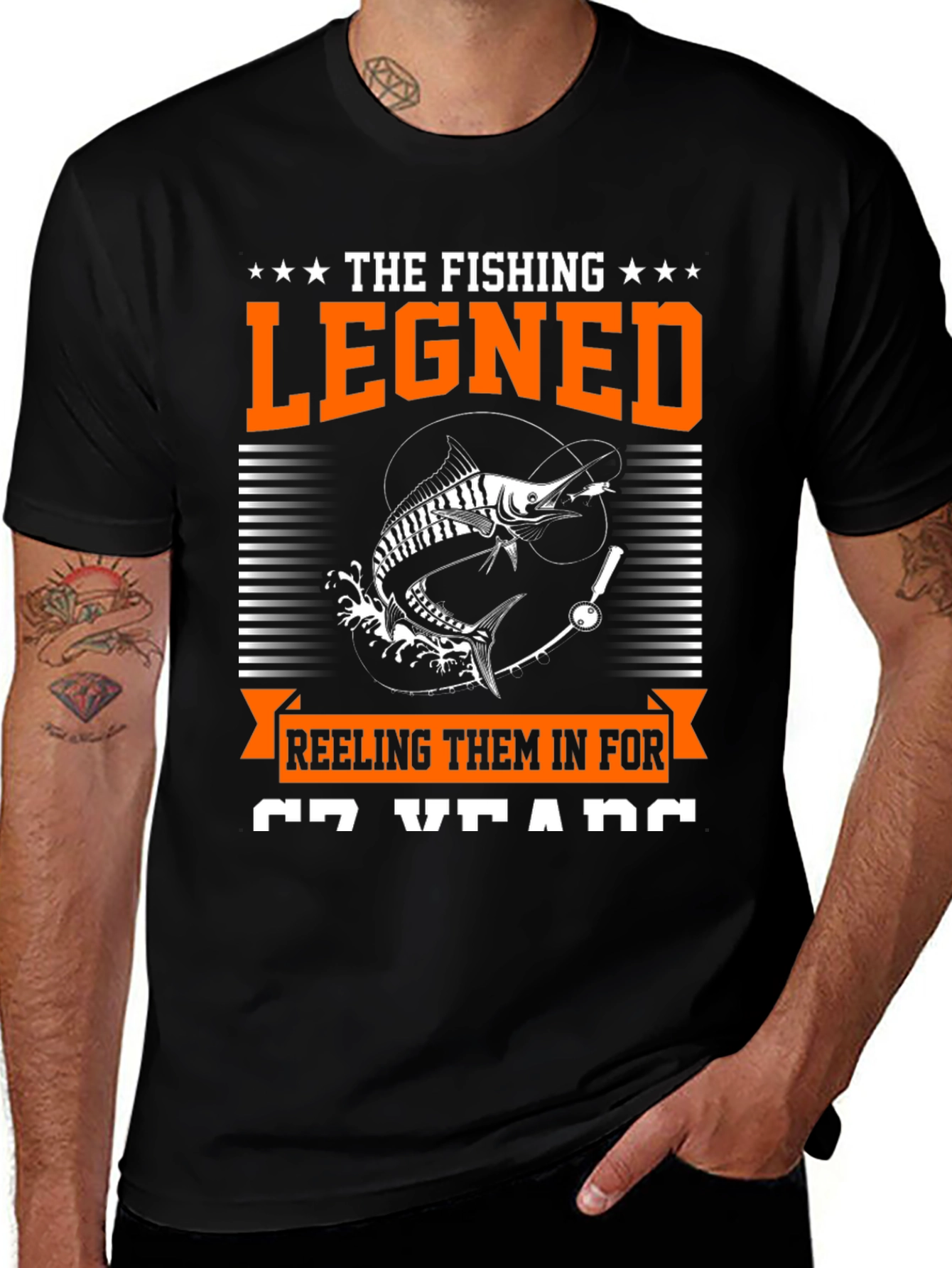 Fishing Legend Graphic Tee - Anglers Pride