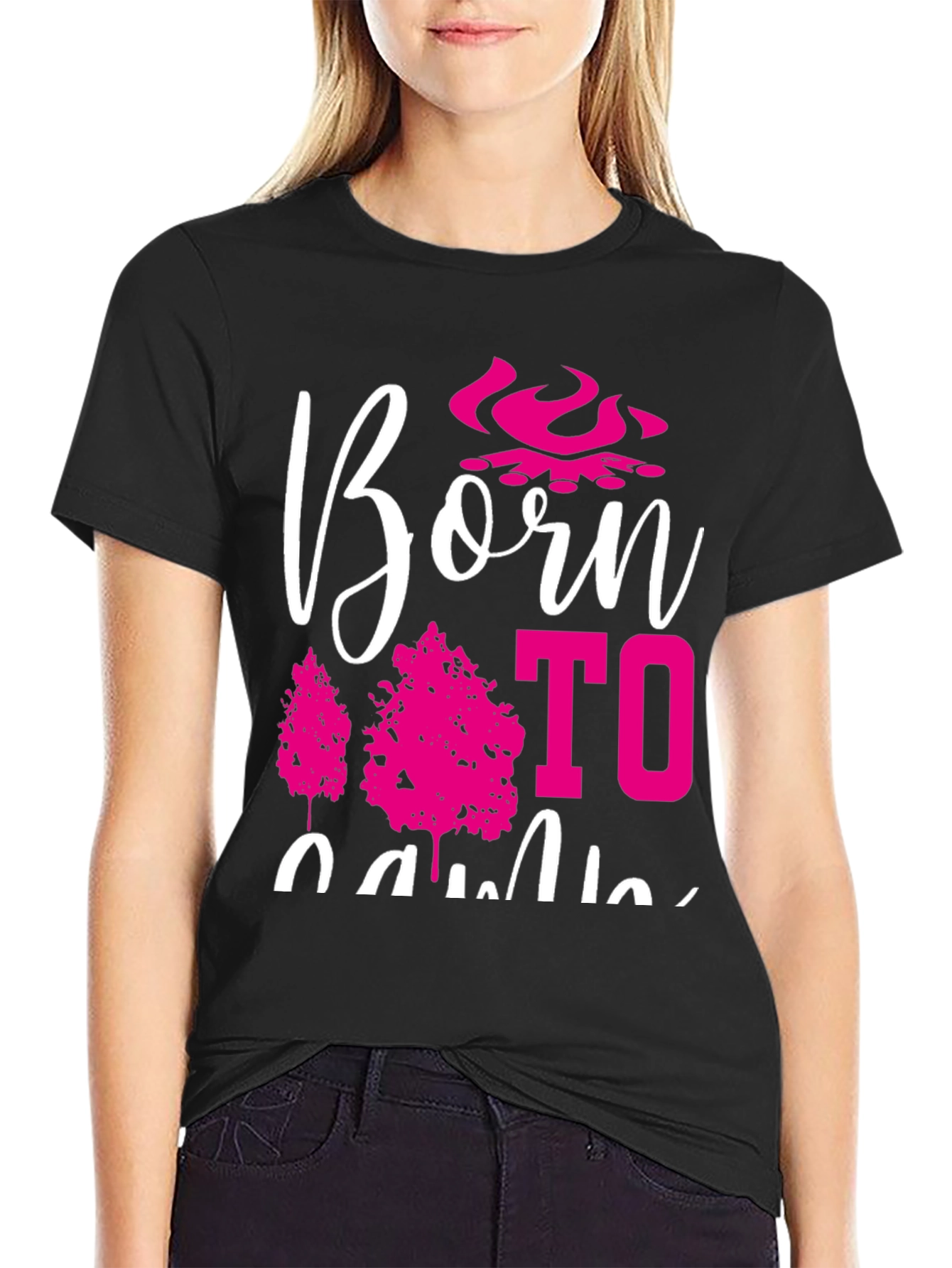 Born To Camp T-Shirt - Adventure Apparel