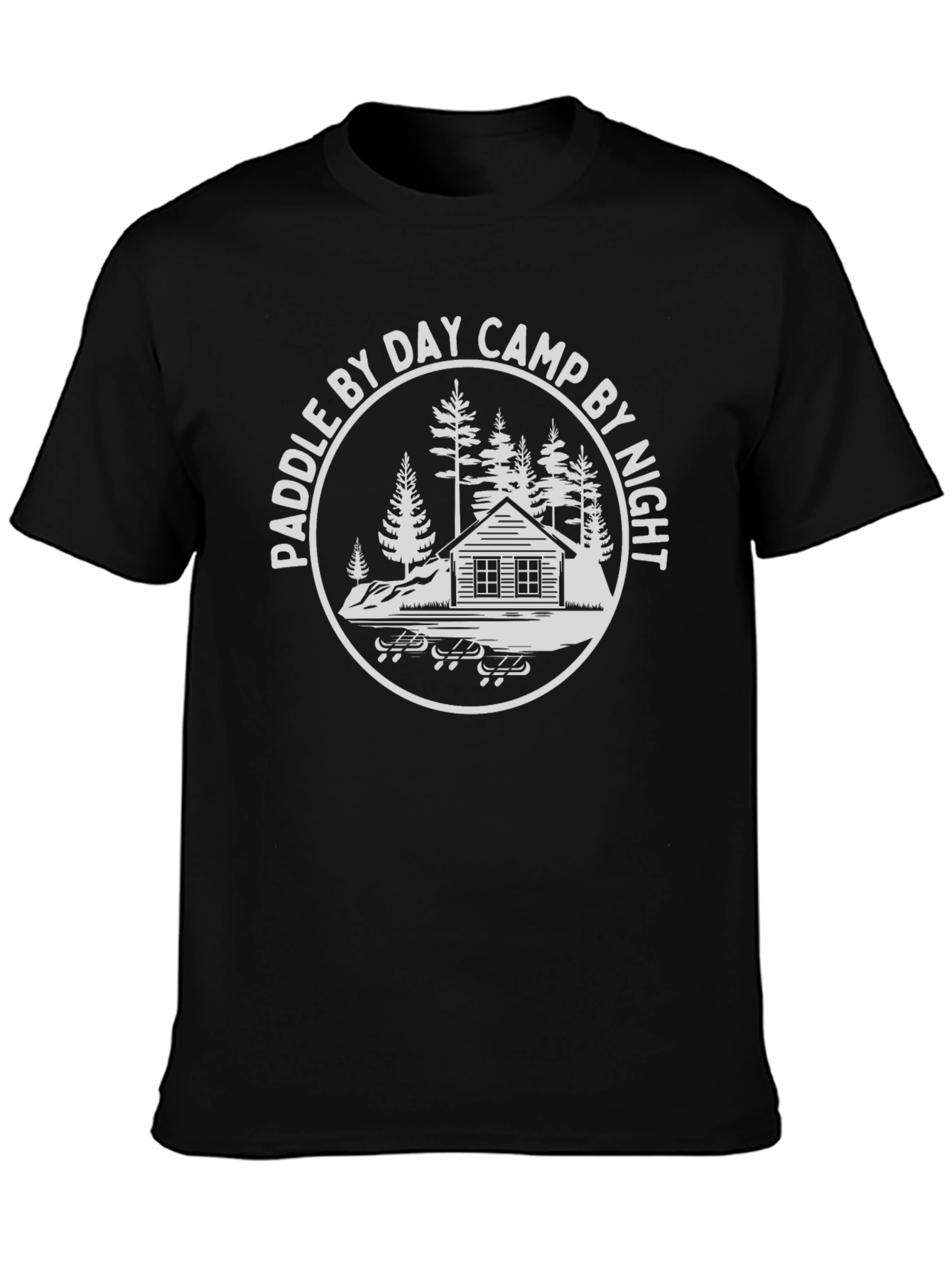 Paddle By Day Camp By Night Graphic Tee