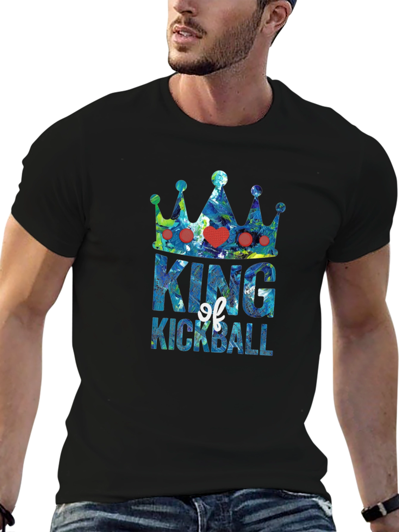 King of Kickball Graphic Tee