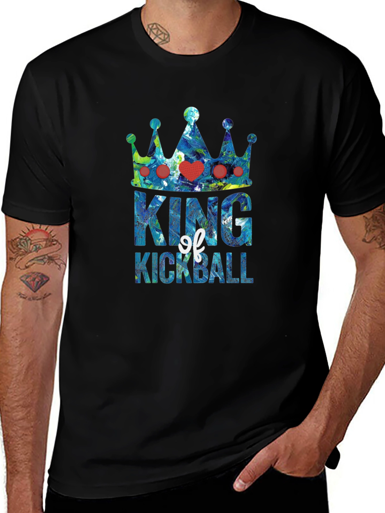 King of Kickball Graphic Tee
