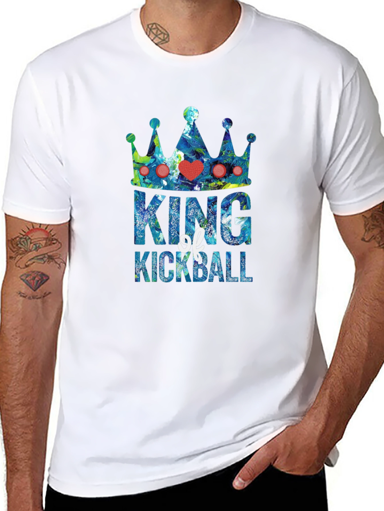 King of Kickball Graphic Tee