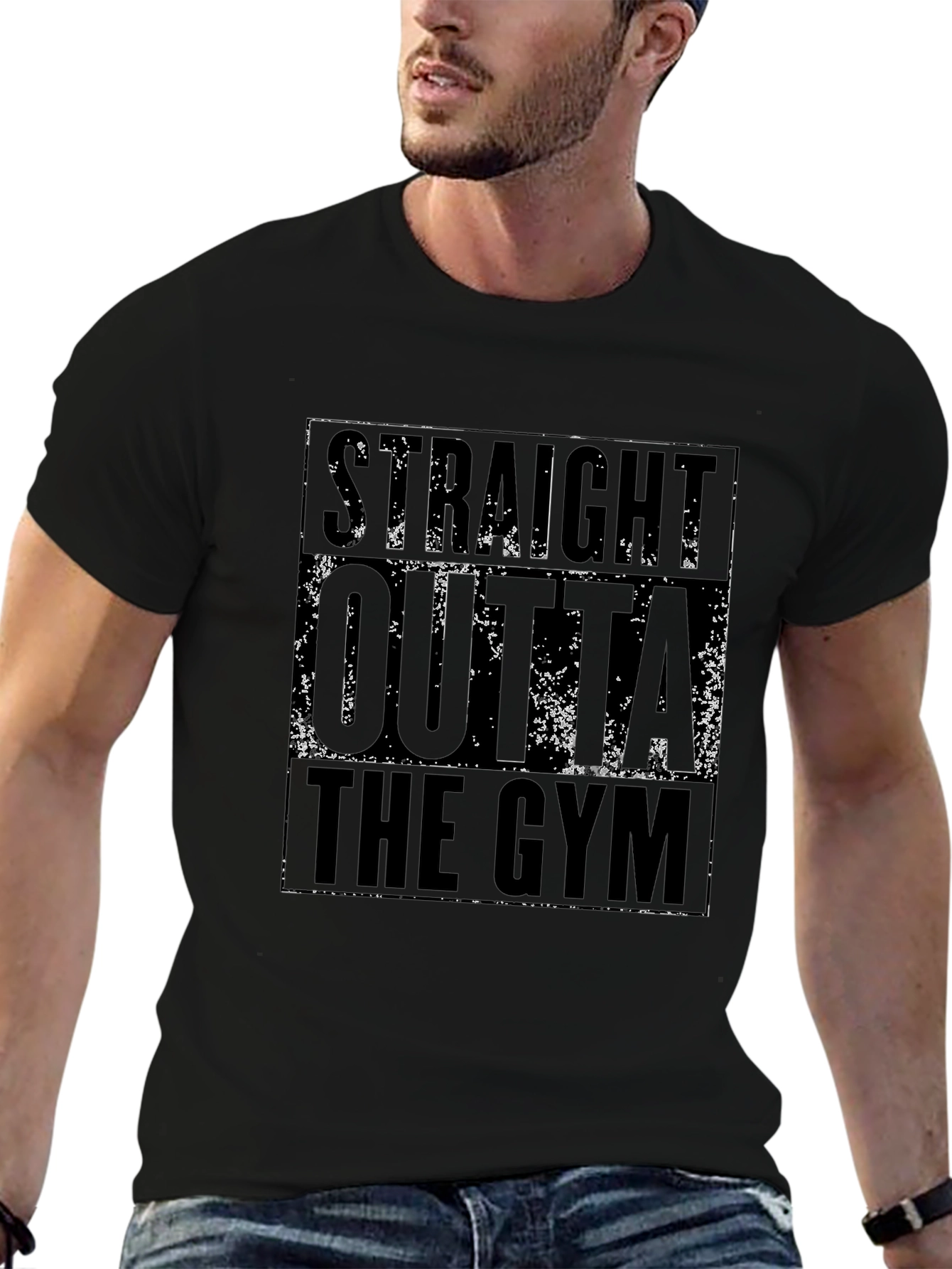 Straight Outta The Gym Graphic T-Shirt