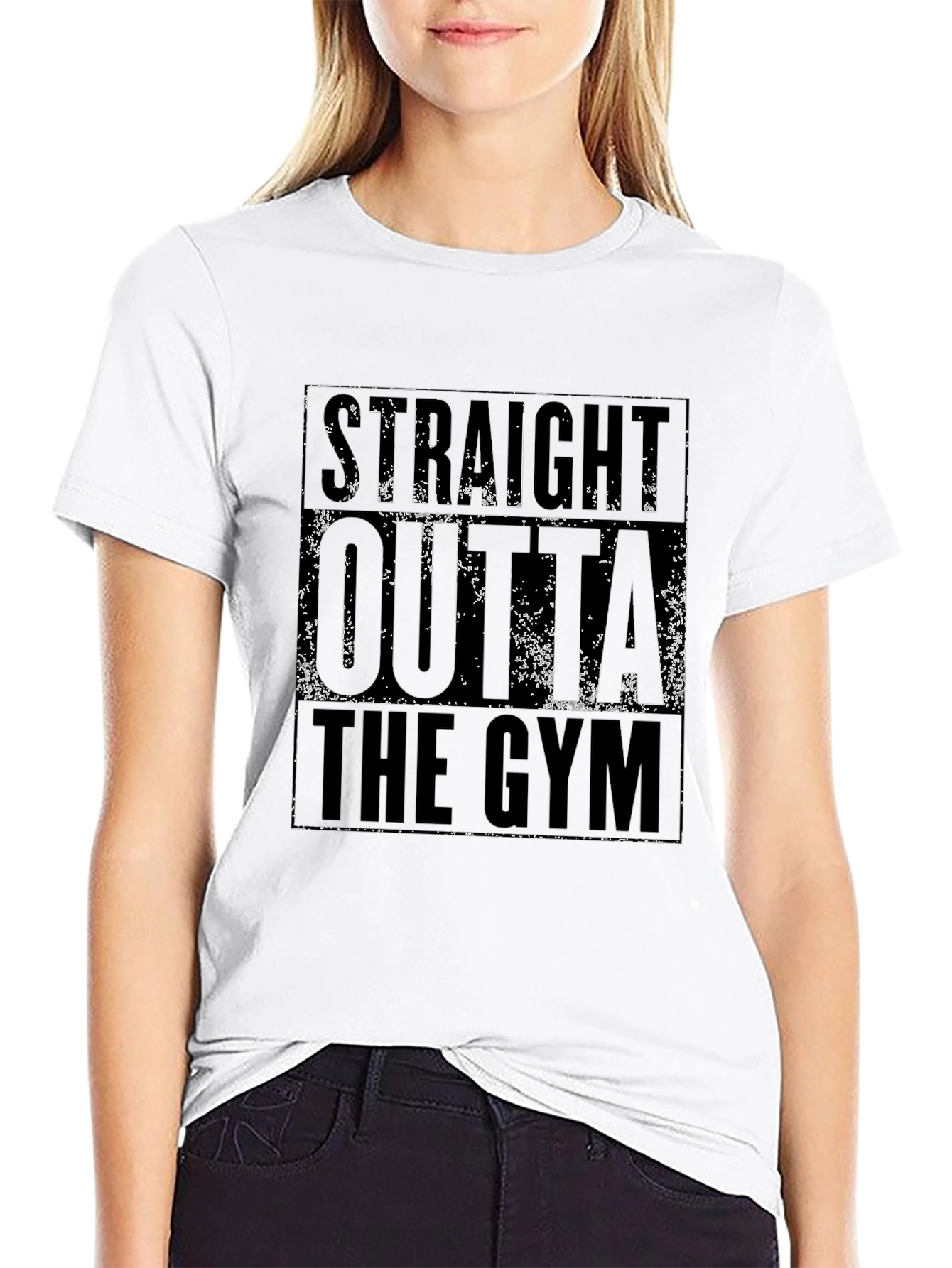 Straight Outta The Gym Graphic T-Shirt