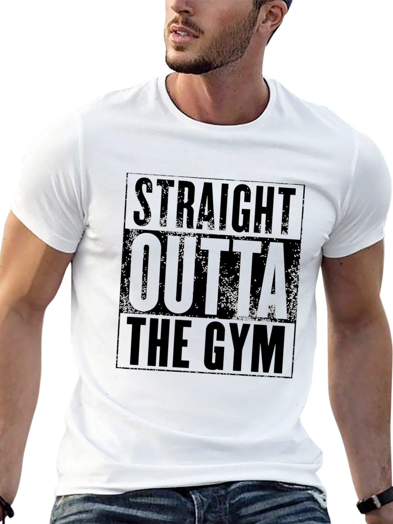 Straight Outta The Gym Graphic T-Shirt