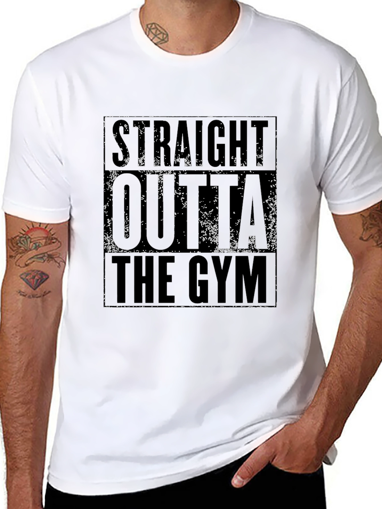 Straight Outta The Gym Graphic T-Shirt