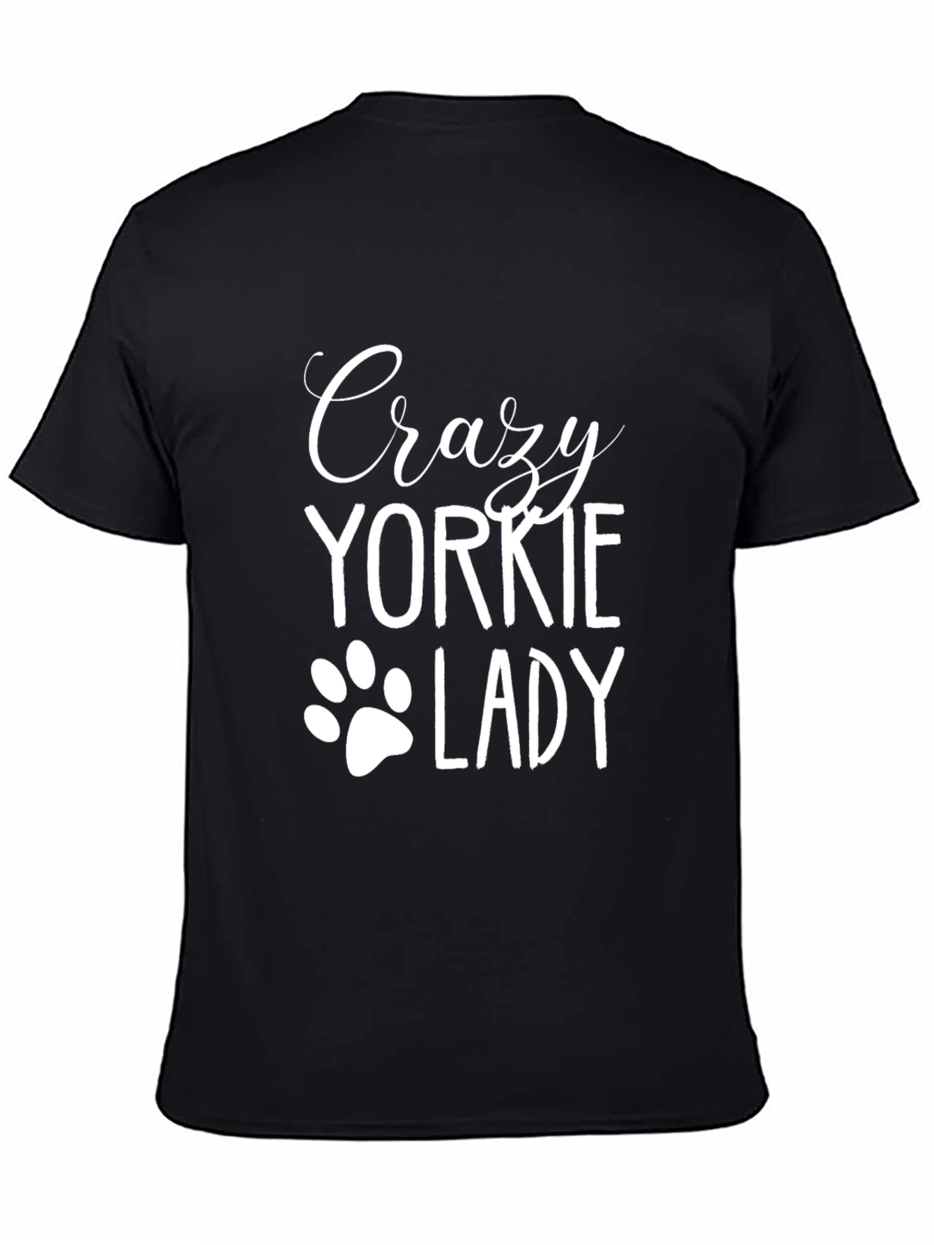 Crazy Yorkie Lady T-Shirt