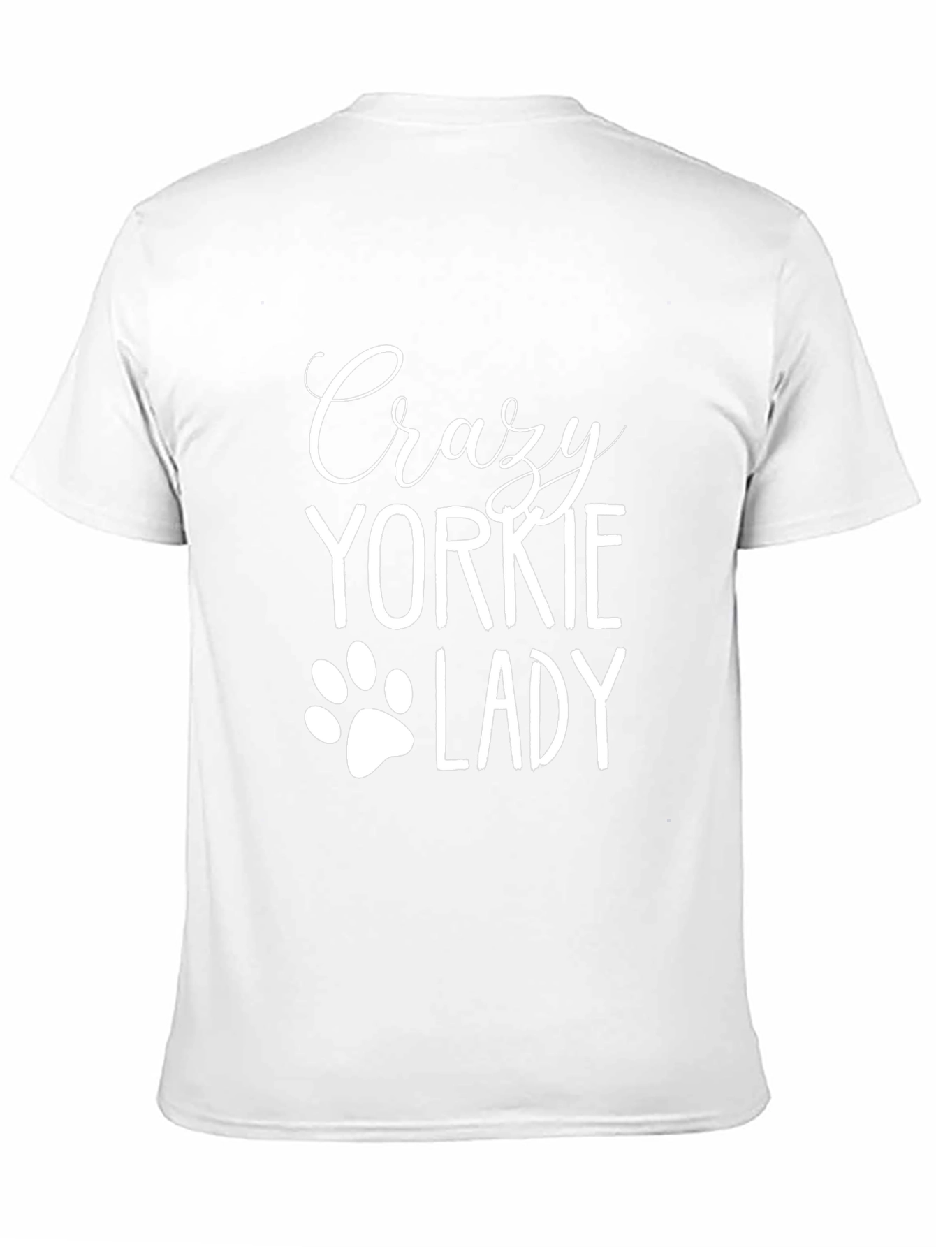 Crazy Yorkie Lady T-Shirt