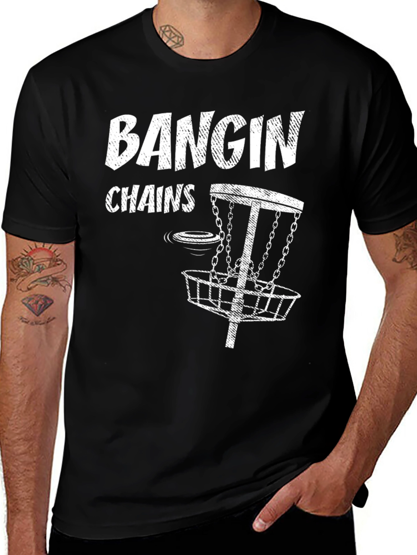 Banging Chains Graphic T-Shirt
