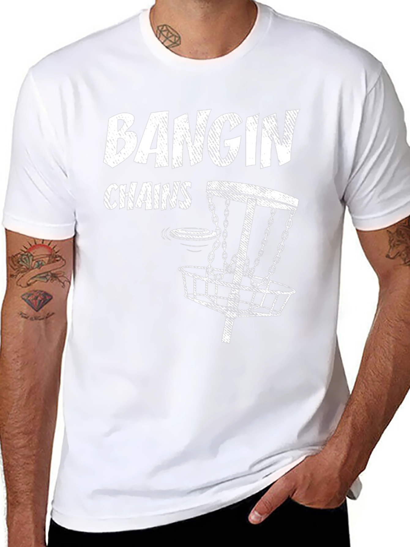 Banging Chains Graphic T-Shirt