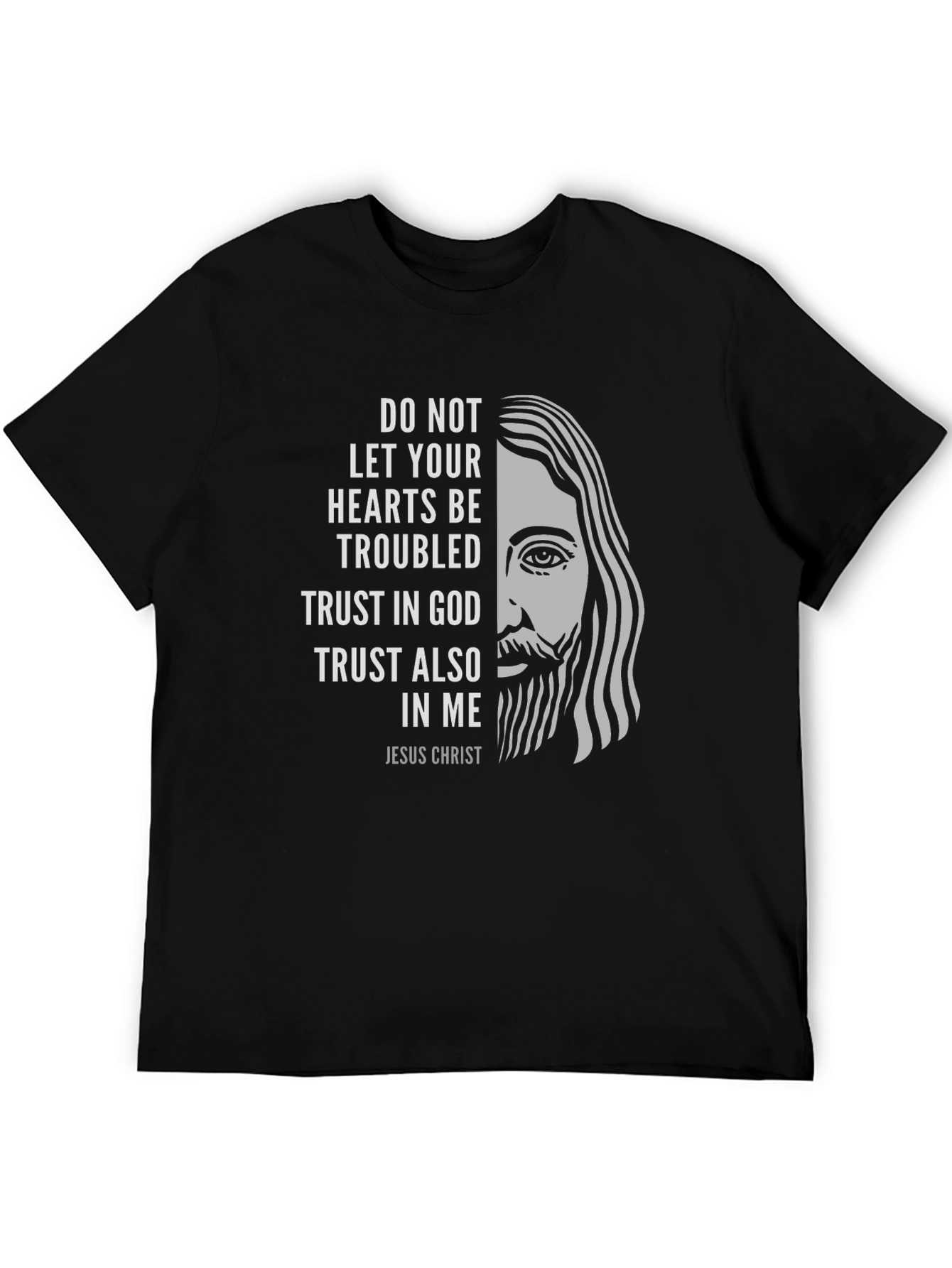 Jesus Christ Graphic T-Shirt - Religious Faith Apparel
