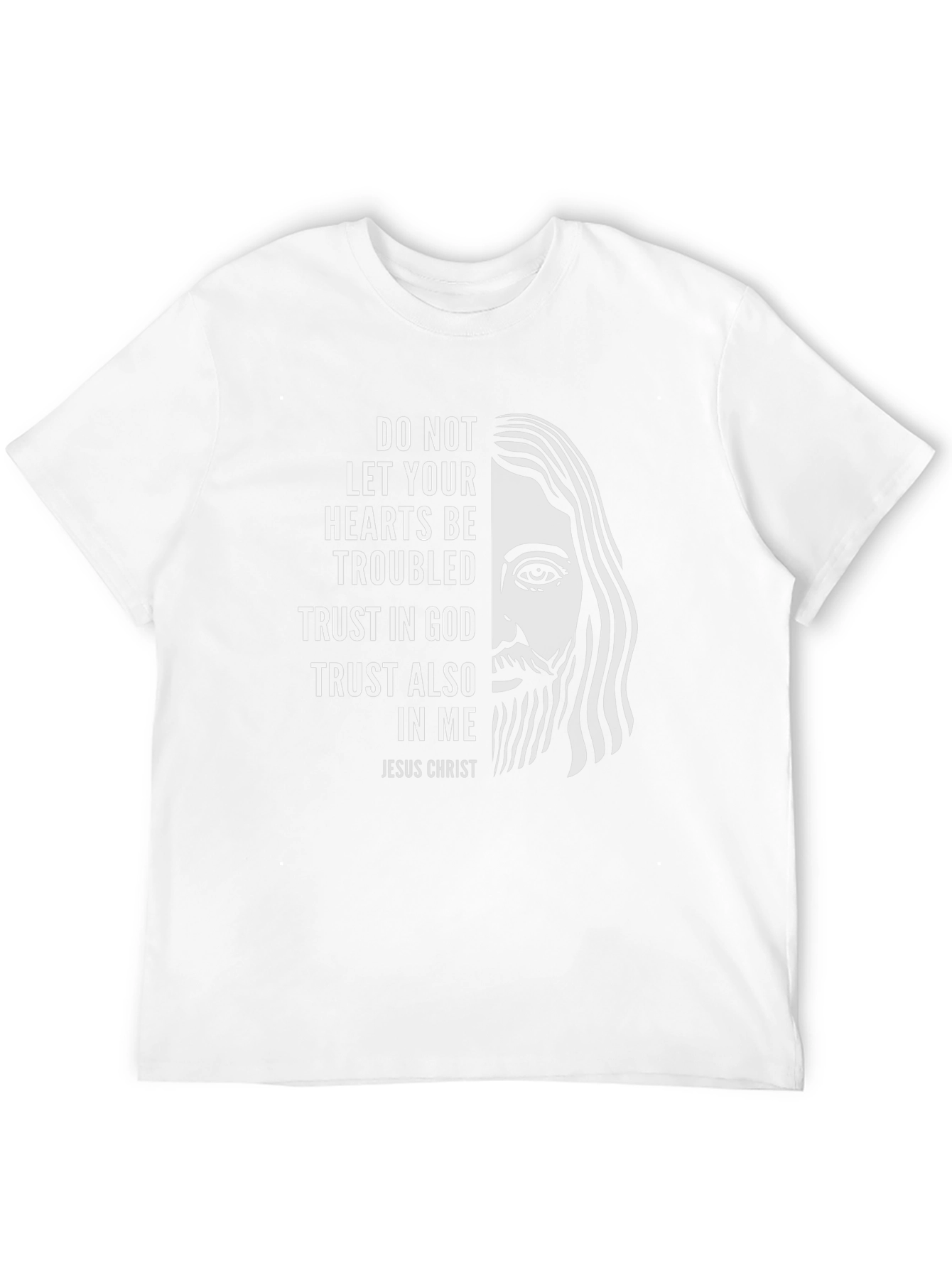 Jesus Christ Graphic T-Shirt - Religious Faith Apparel