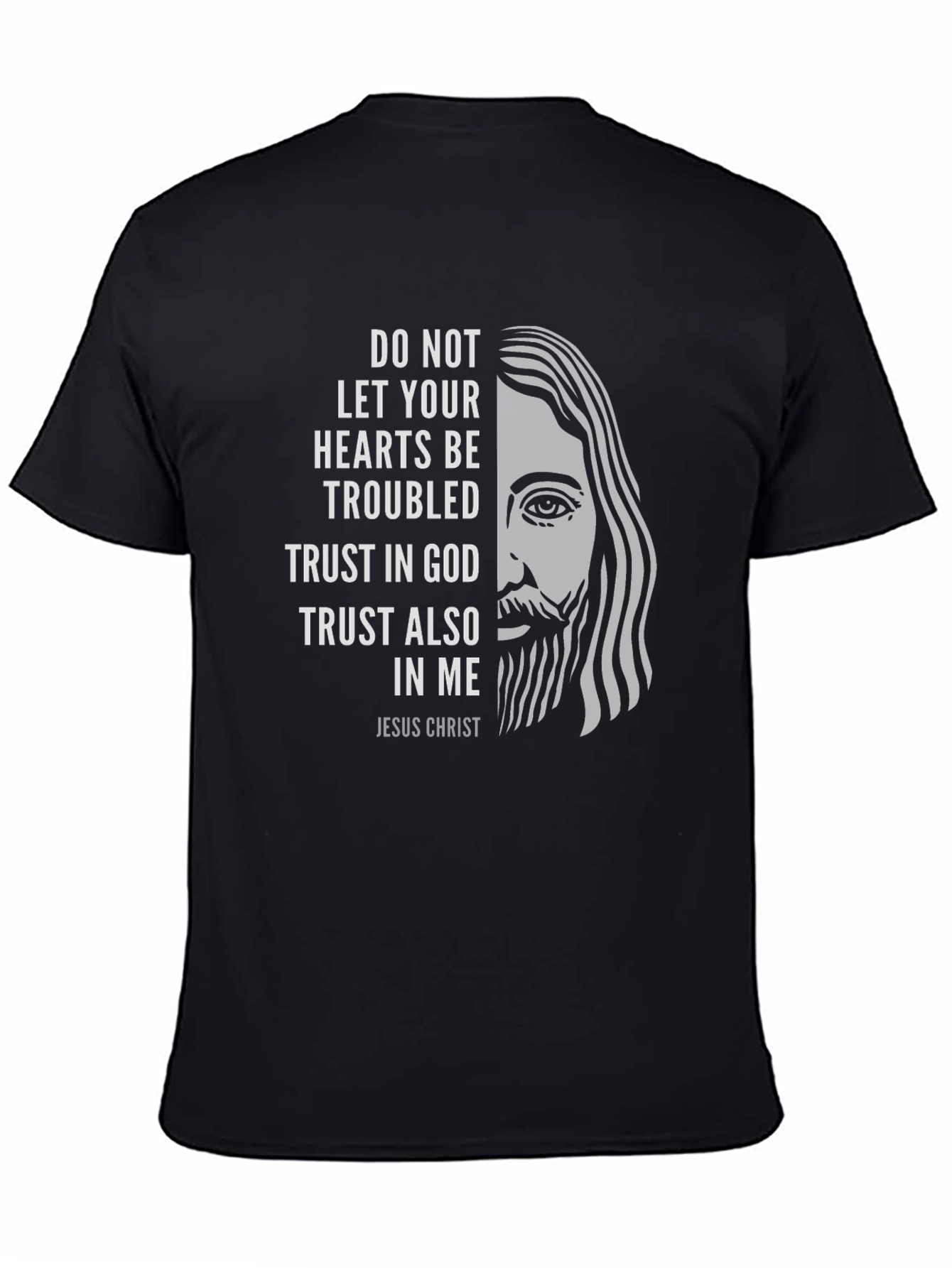 Jesus Christ Graphic T-Shirt - Religious Faith Apparel