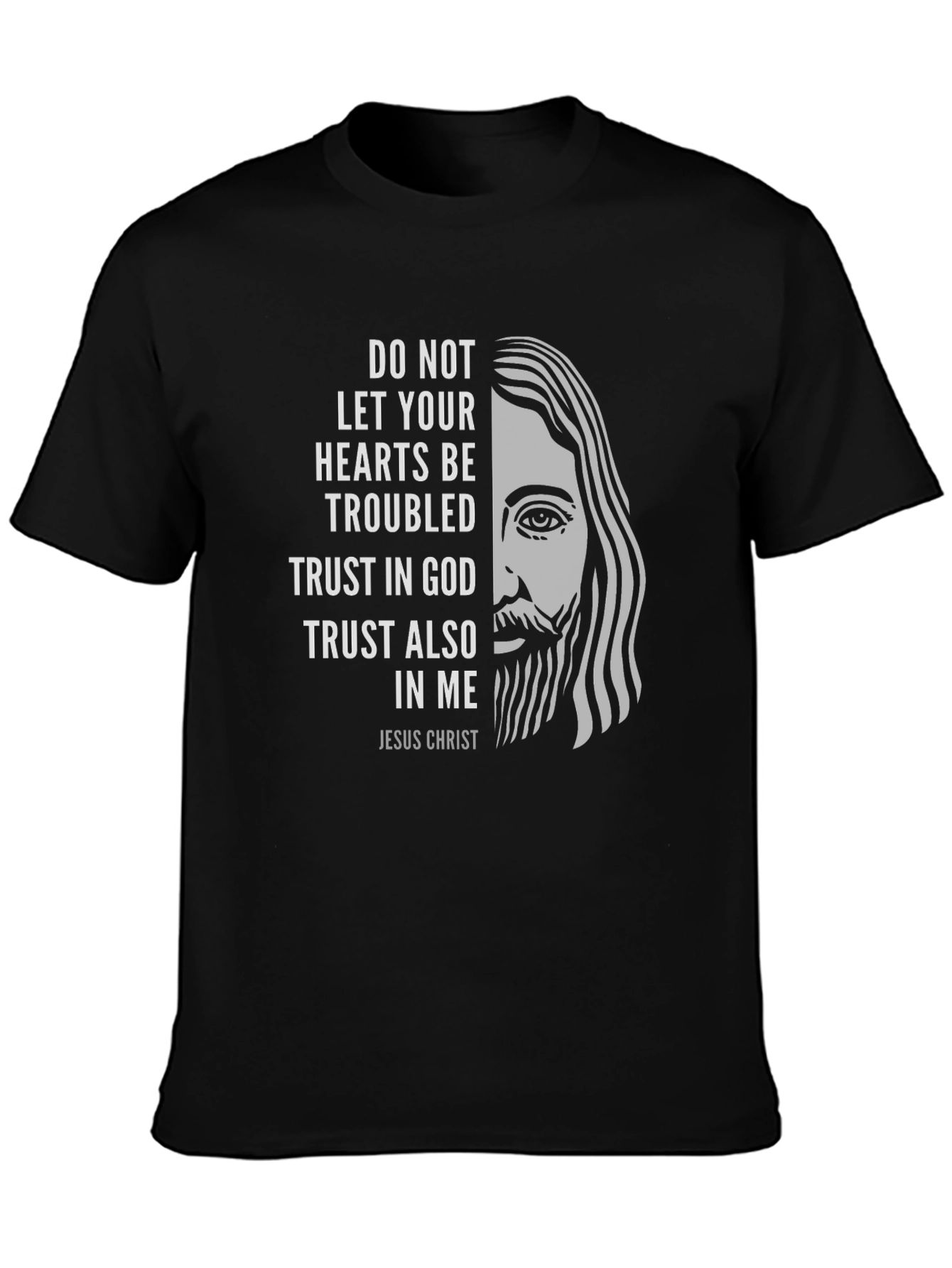 Jesus Christ Graphic T-Shirt - Religious Faith Apparel