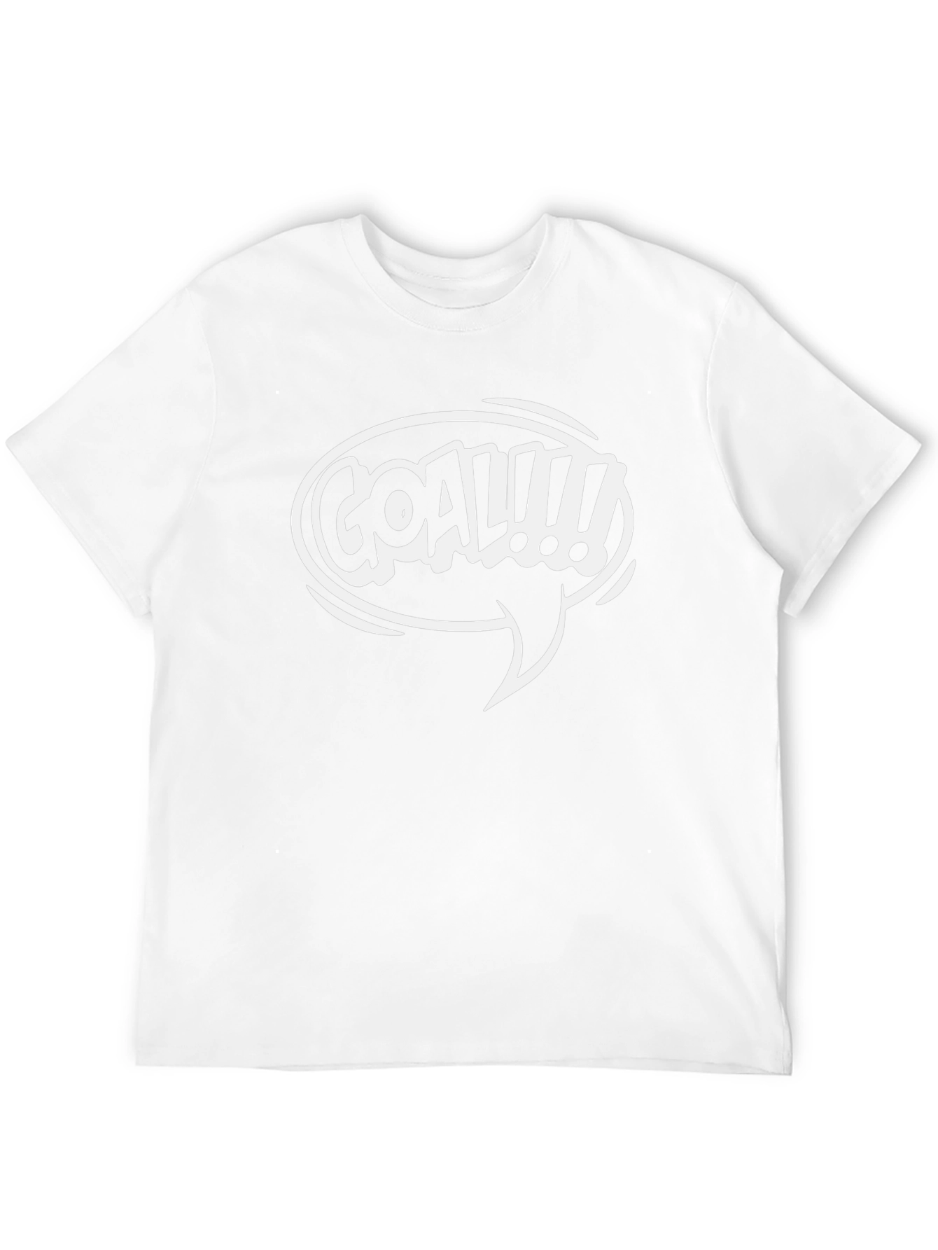 Goal! Graphic Print Crew Neck T-Shirt