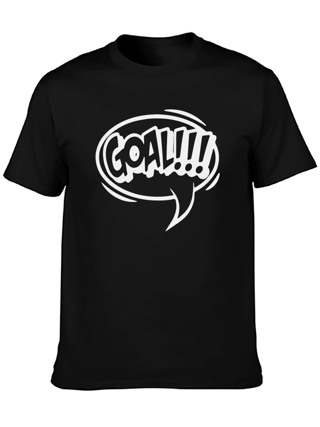 Goal! Graphic Print Crew Neck T-Shirt