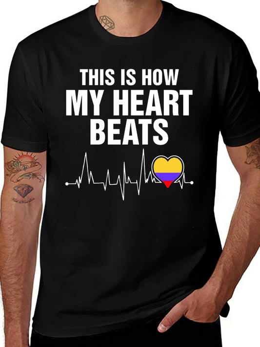Heartbeat Pride T-Shirt - This Is How My Heart Beats