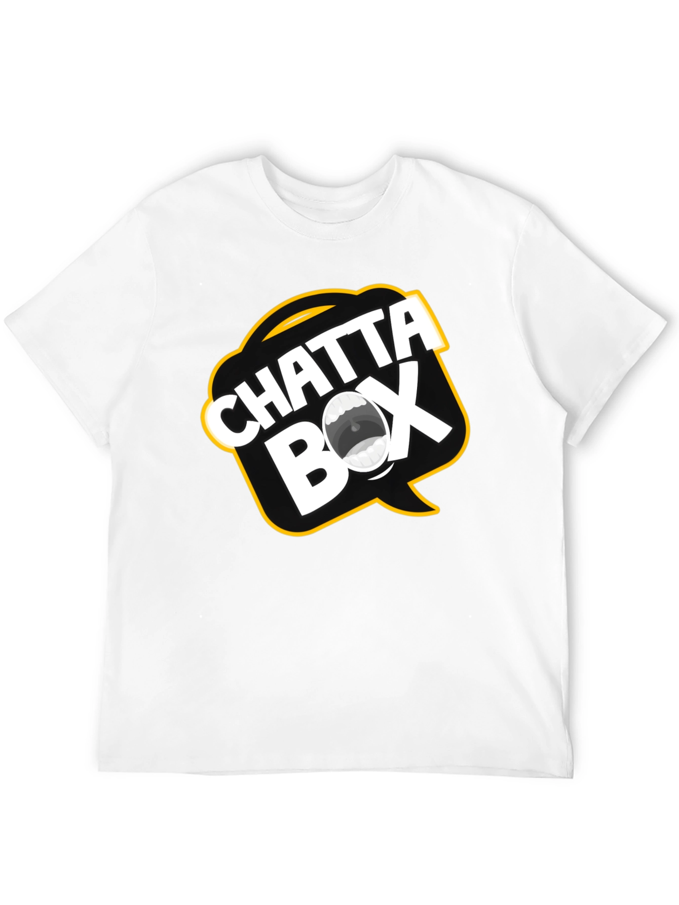 Chatta Box T-Shirt - Black Cotton Graphic Tee