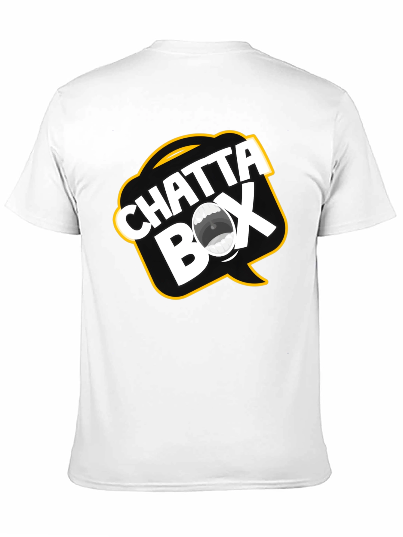 Chatta Box T-Shirt - Black Cotton Graphic Tee