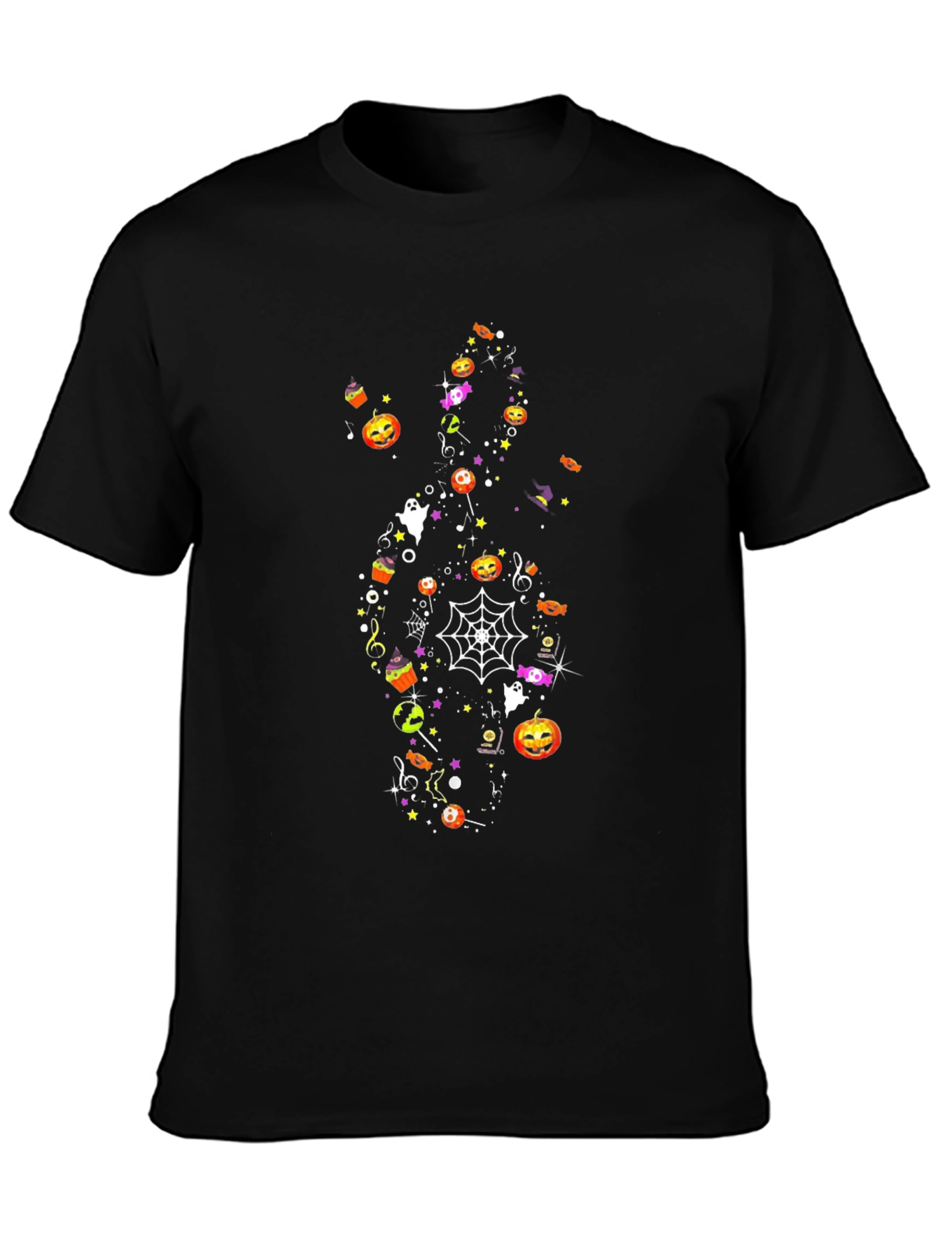 Halloween Music Note T-Shirt
