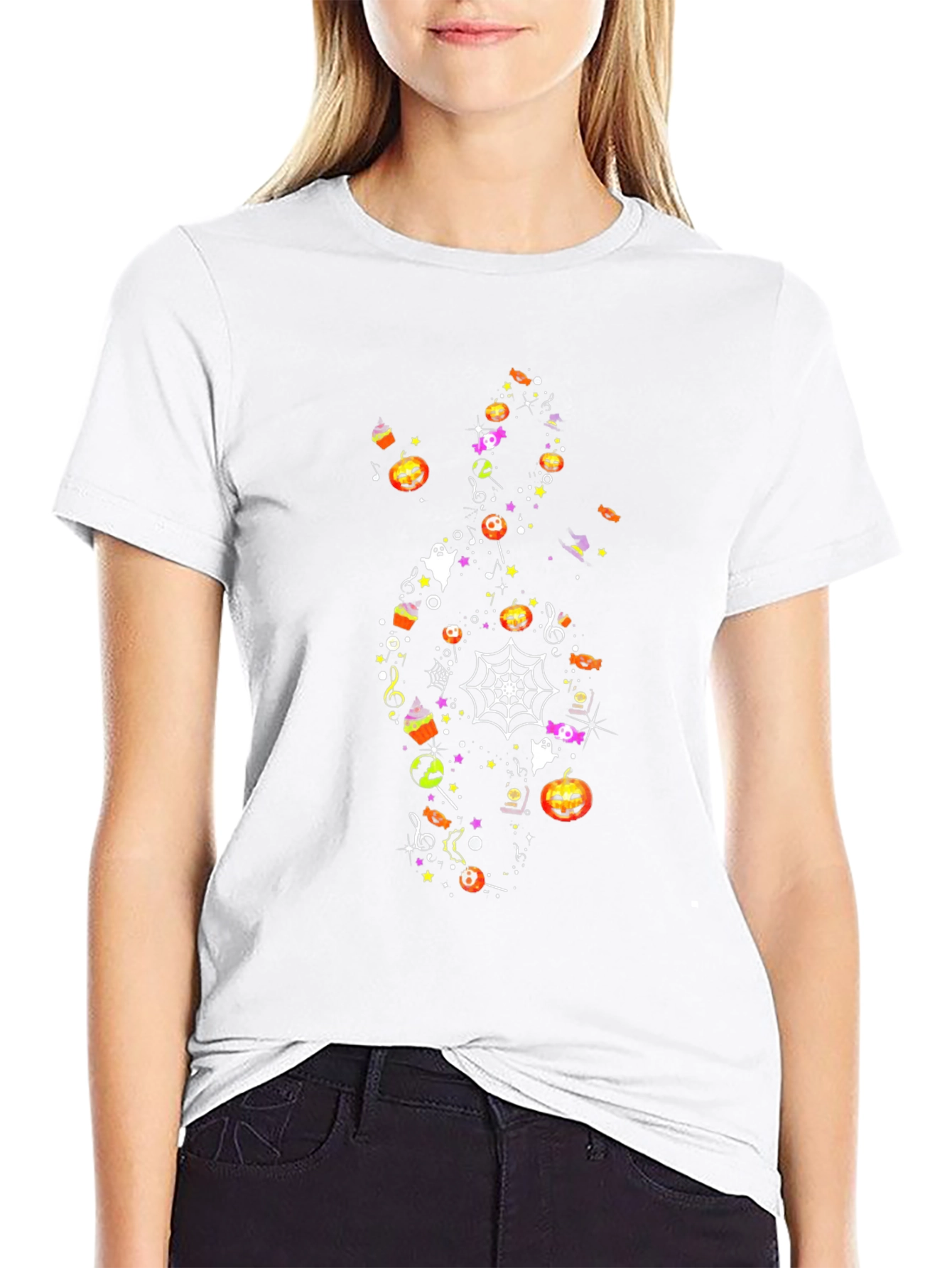 Halloween Music Note T-Shirt