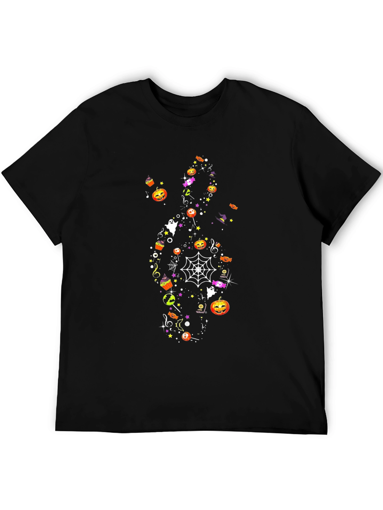 Halloween Music Note T-Shirt