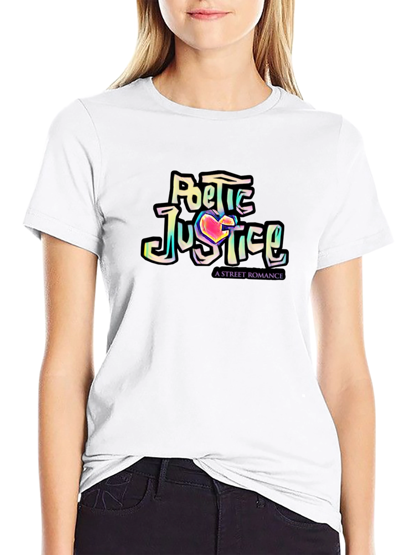Poetic Justice T-Shirt - Street Romance Graphic Tee