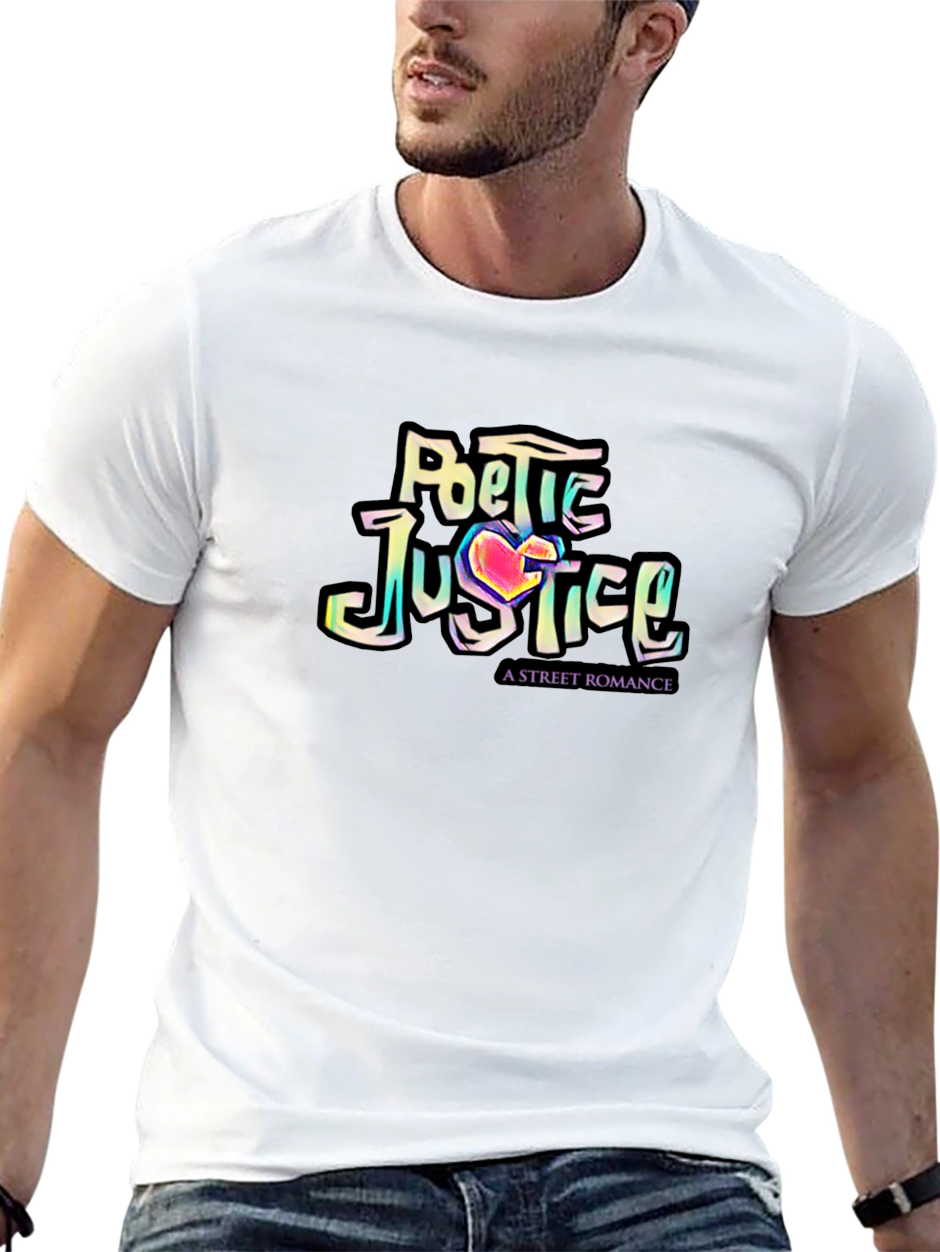 Poetic Justice T-Shirt - Street Romance Graphic Tee