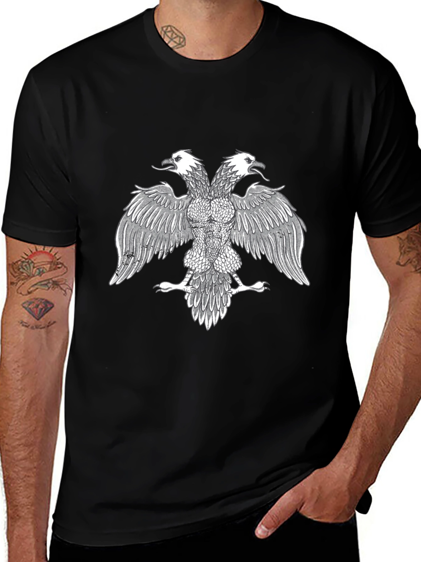 Double Headed Eagle Graphic Tee