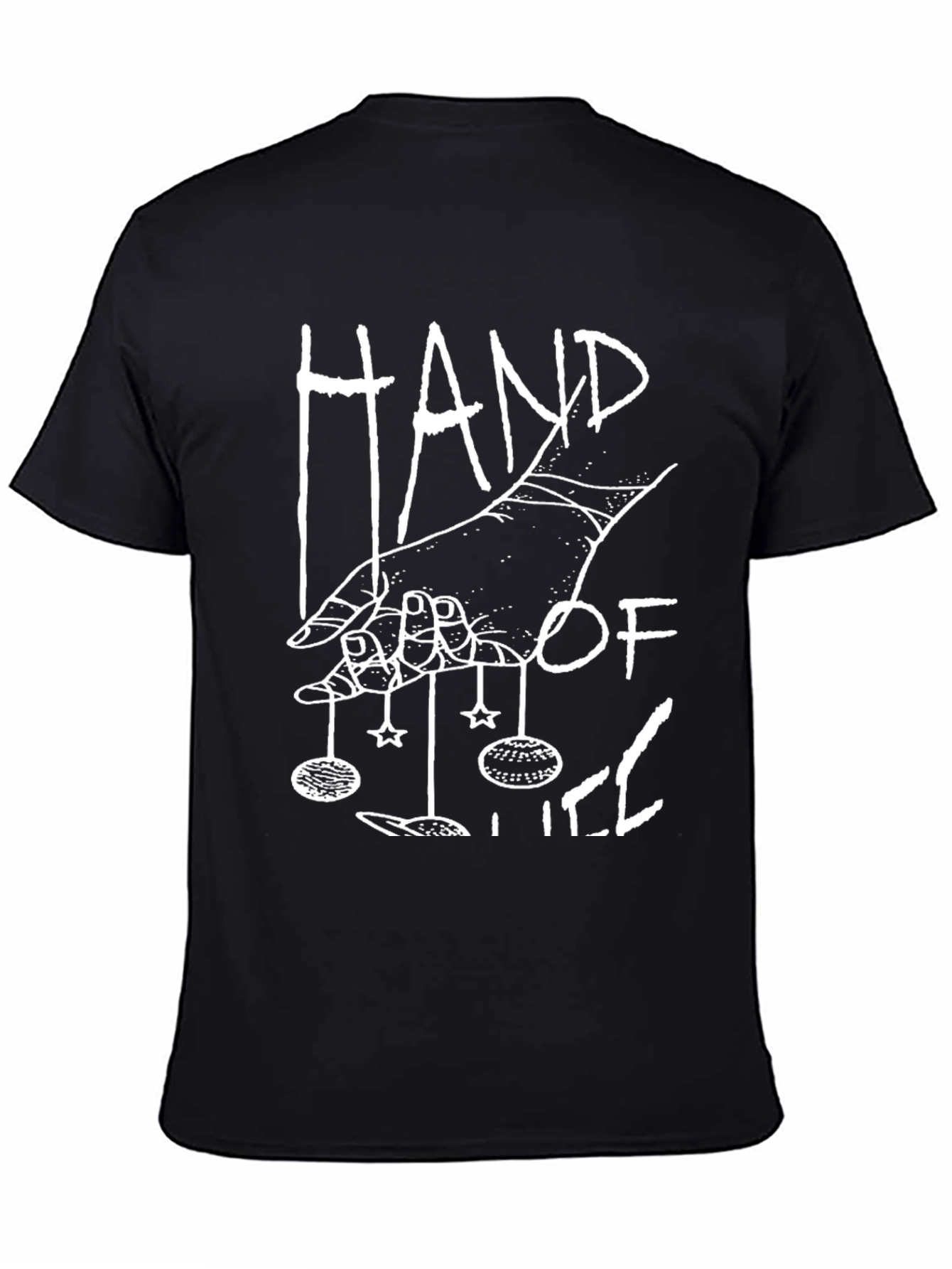 Hand of Hell Graphic Tee - Black