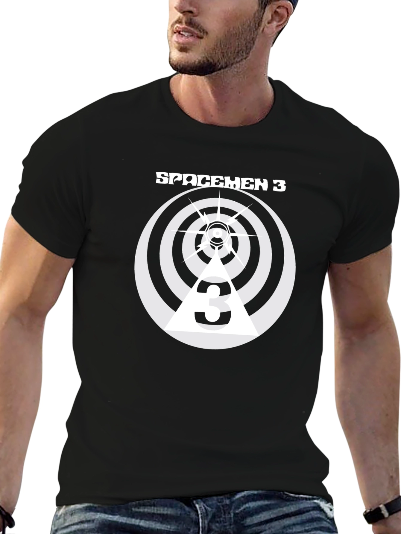 Spacemen 3 Black Graphic Tee