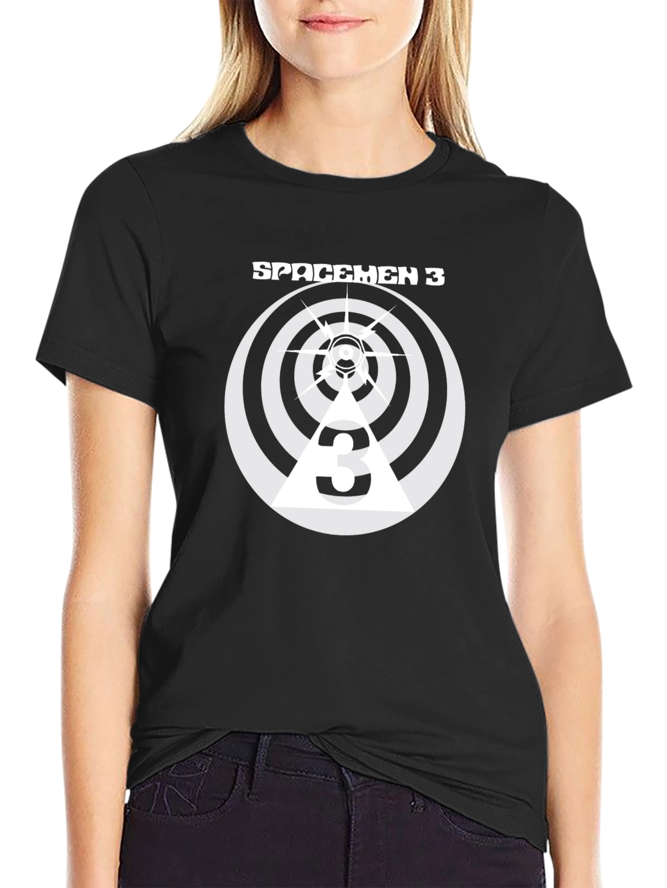 Spacemen 3 Black Graphic Tee