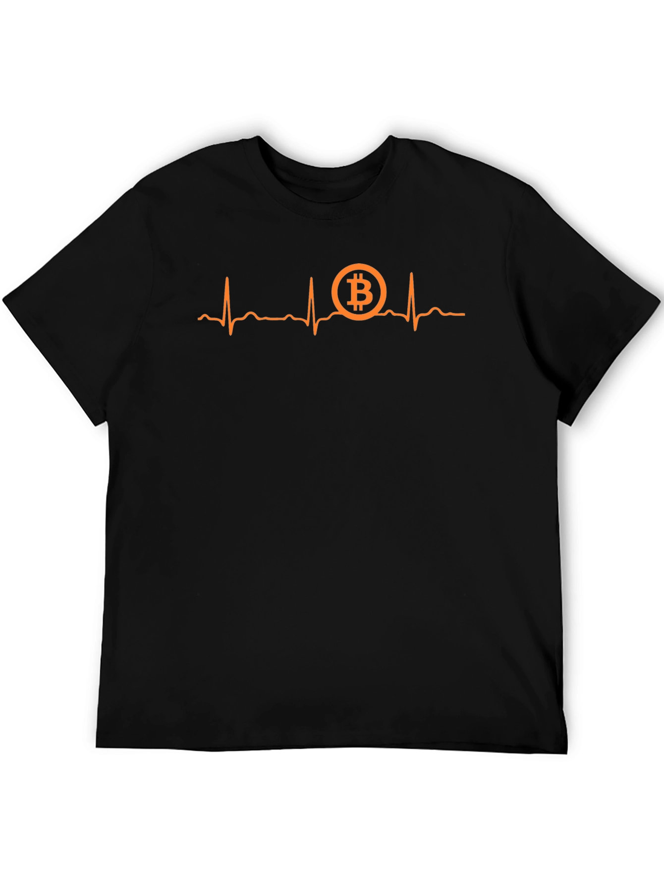Bitcoin Heartbeat T-Shirt - Crypto Lover Tee