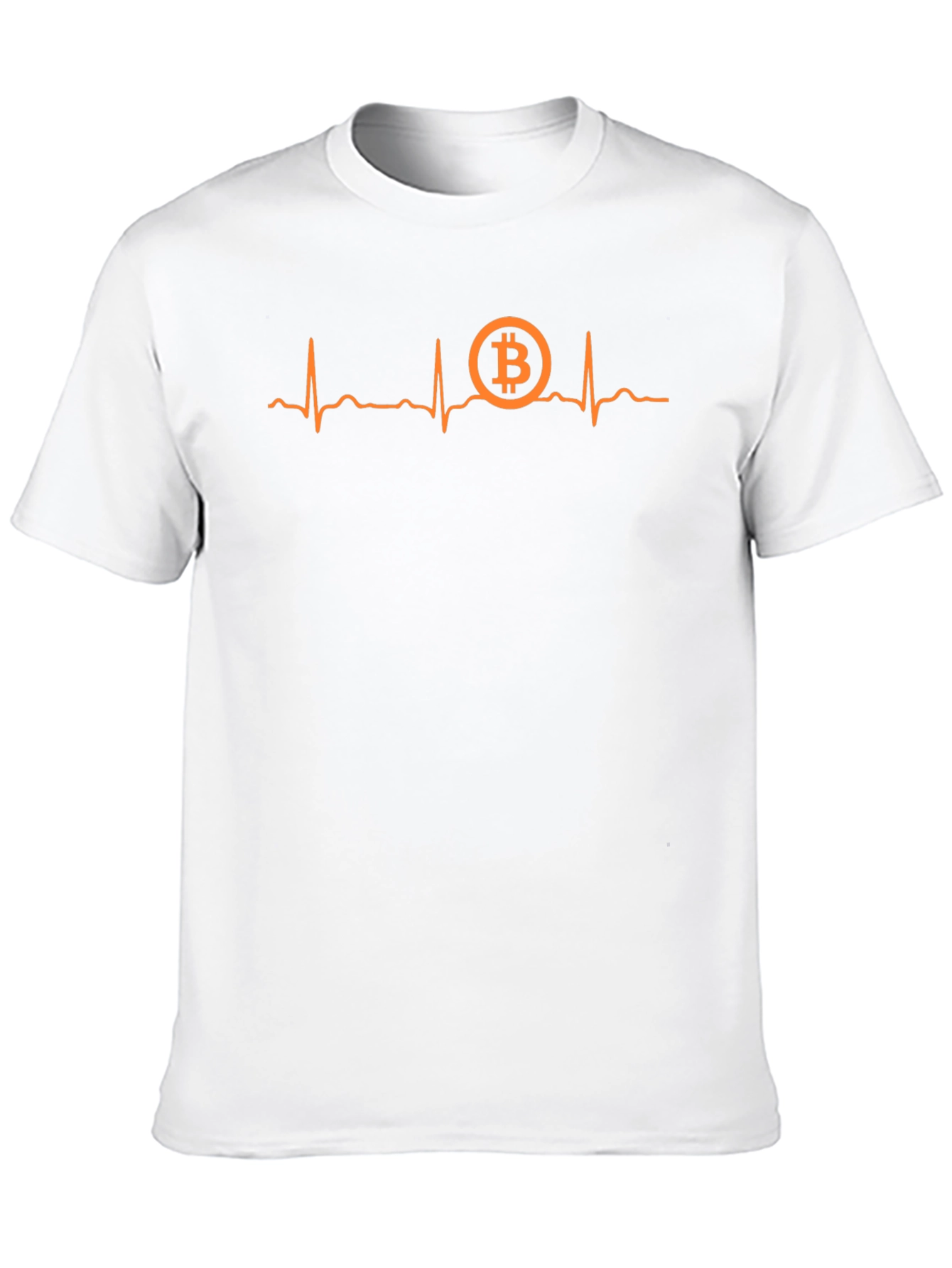 Bitcoin Heartbeat T-Shirt - Crypto Lover Tee