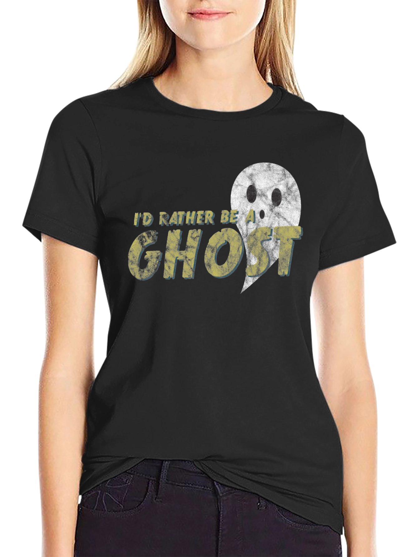 Id Rather Be A Ghost T-Shirt