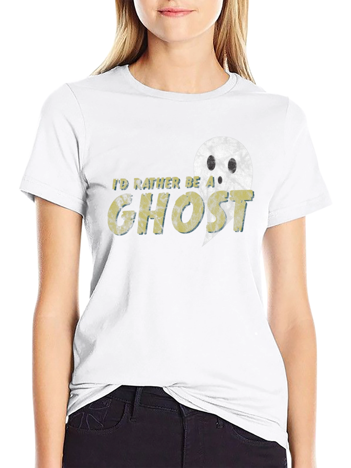 Id Rather Be A Ghost T-Shirt