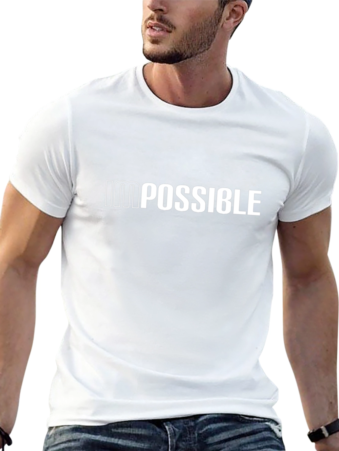 Impossible T-Shirt - Motivational Graphic Tee